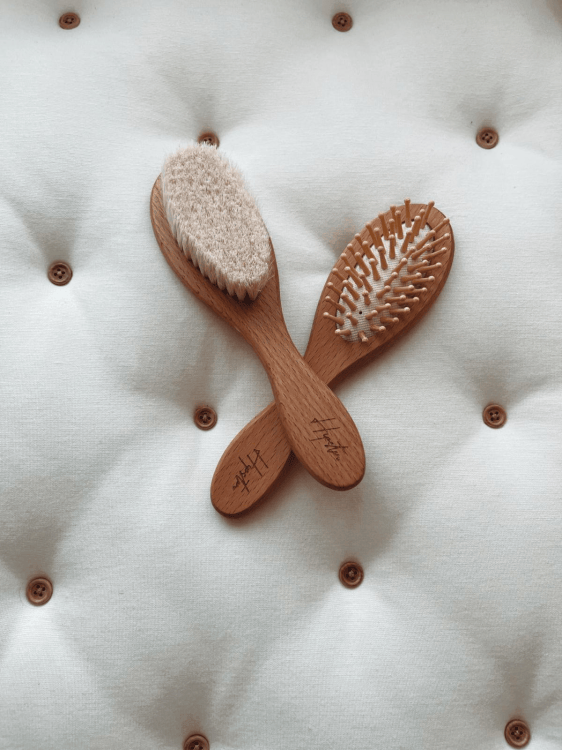 זוג מסרקי עץ - Hipster