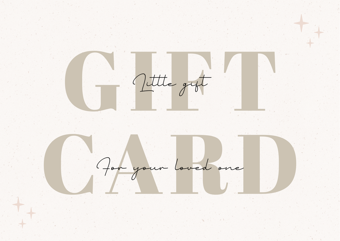 Hipster Gift Card