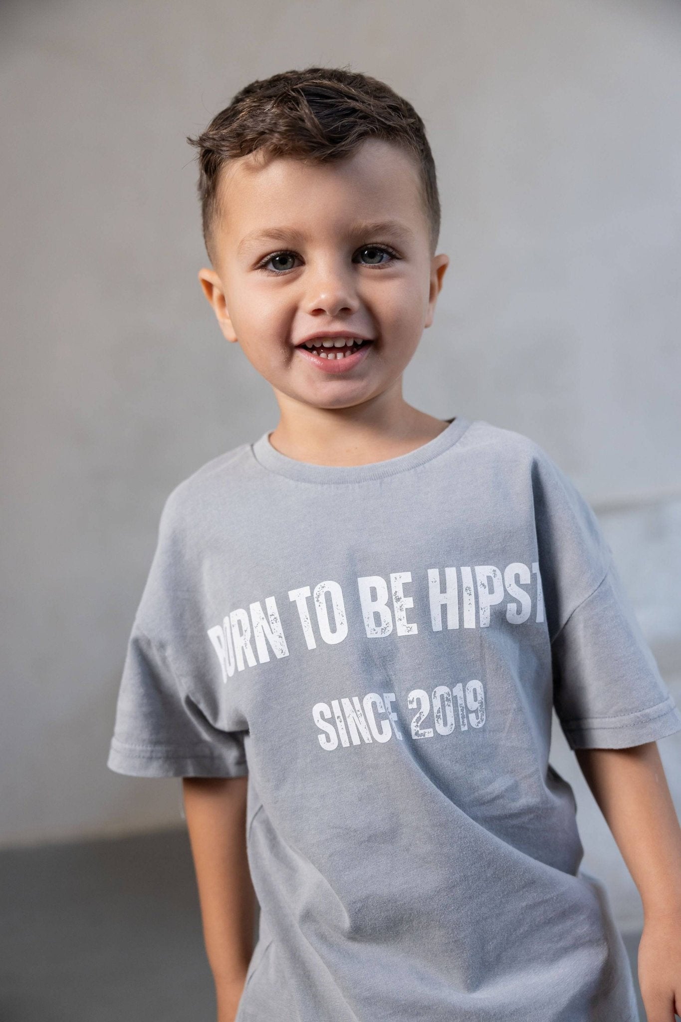 אפורה BORN חולצת - Hipster