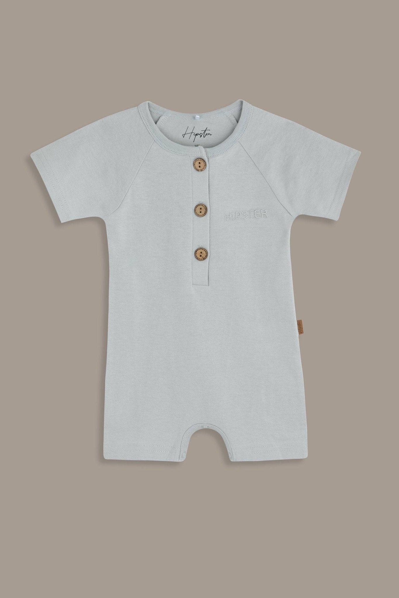 אוברול קצר אפור - Hipster