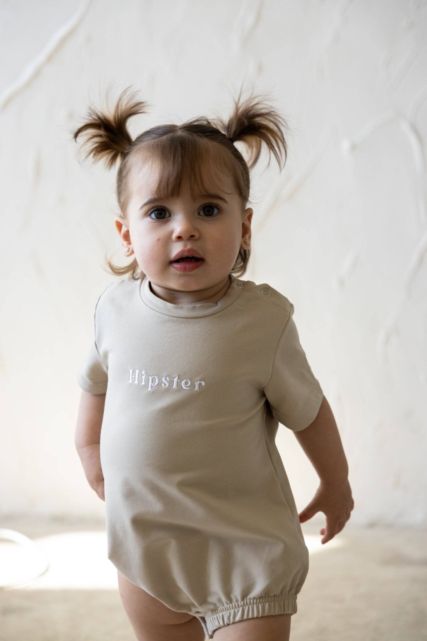 אוברול תיקתקים בז' - Hipster