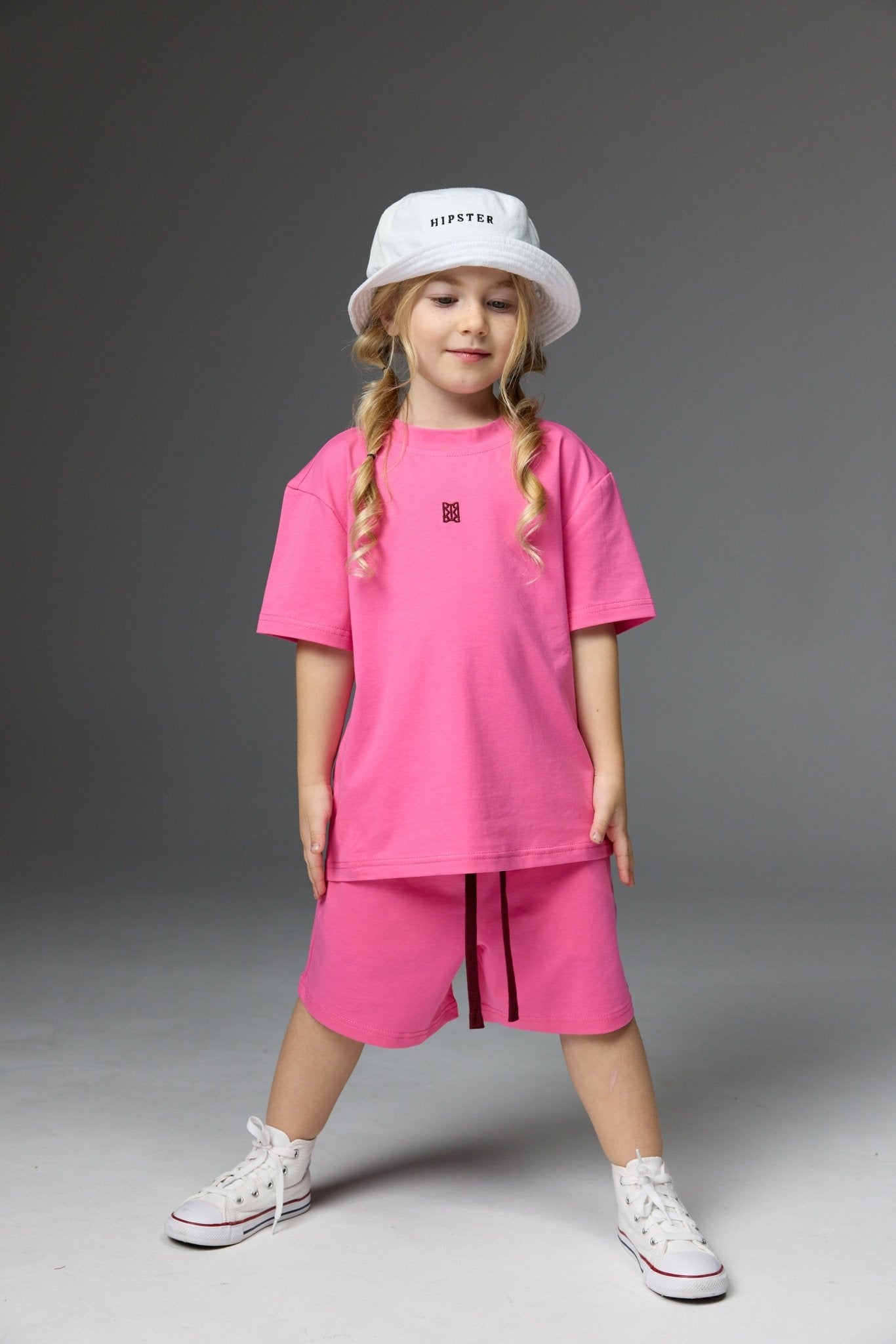 חליפת color ורודה - Hipster