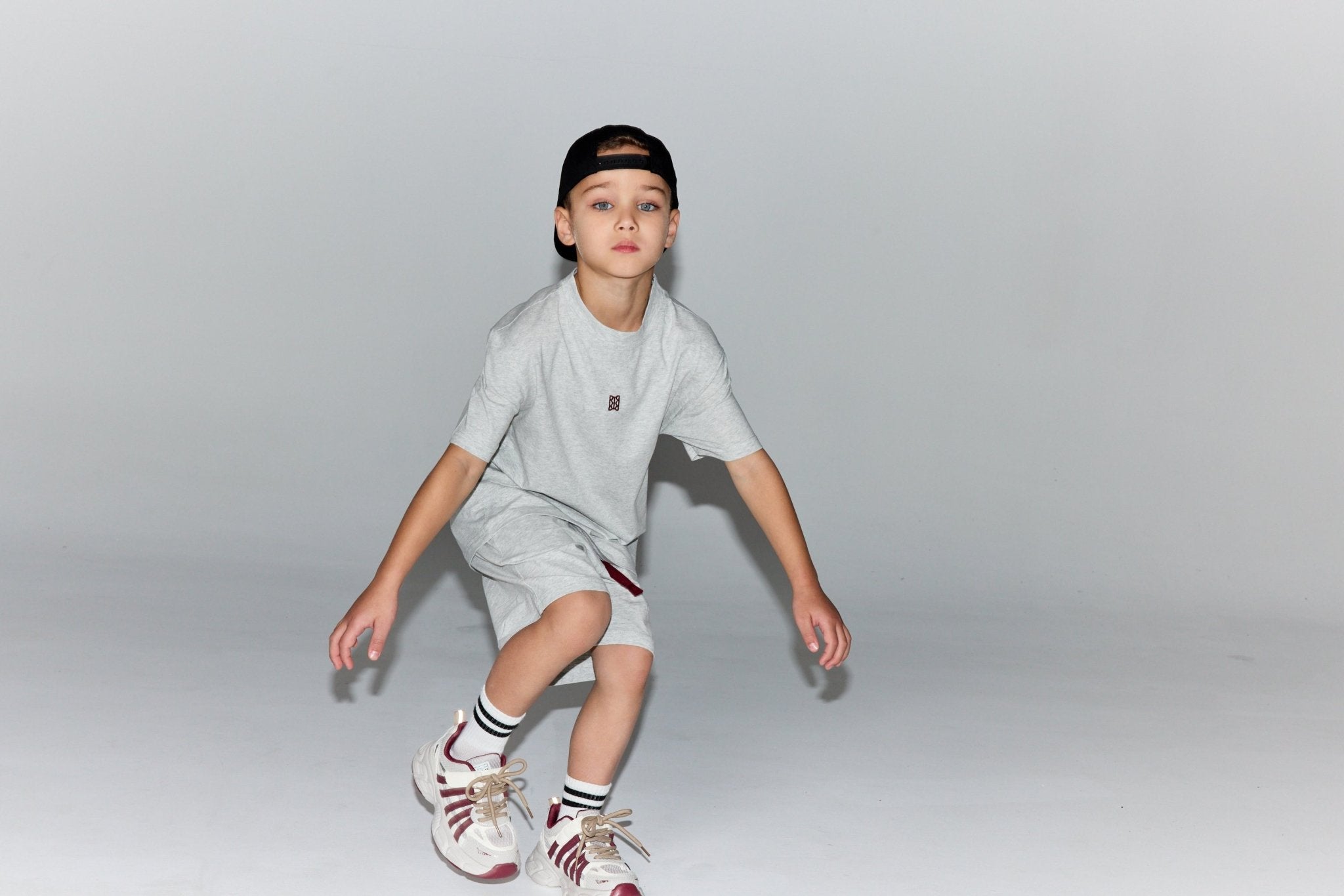 חליפת color אפור מלאנז - Hipster