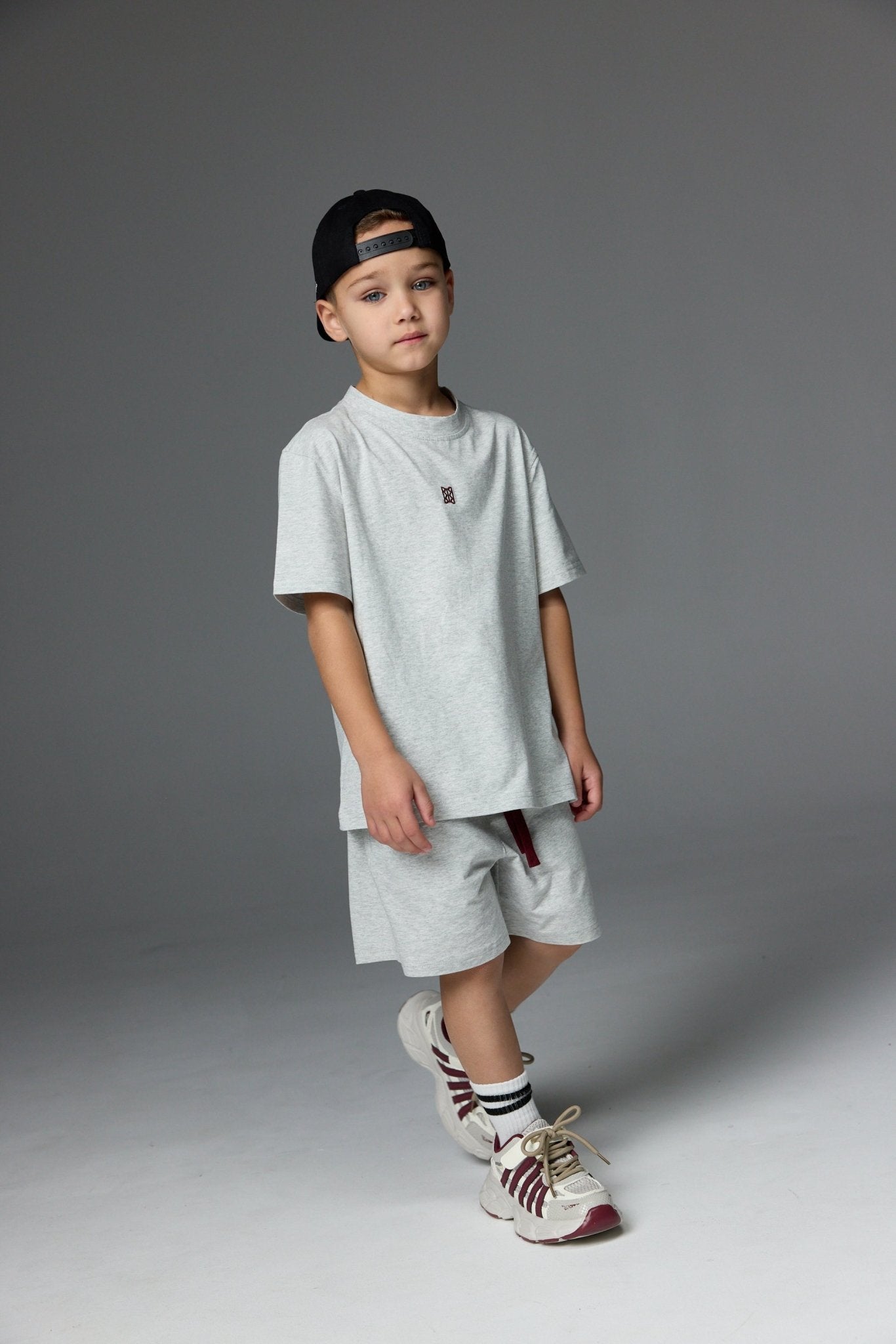 חליפת color אפור מלאנז - Hipster