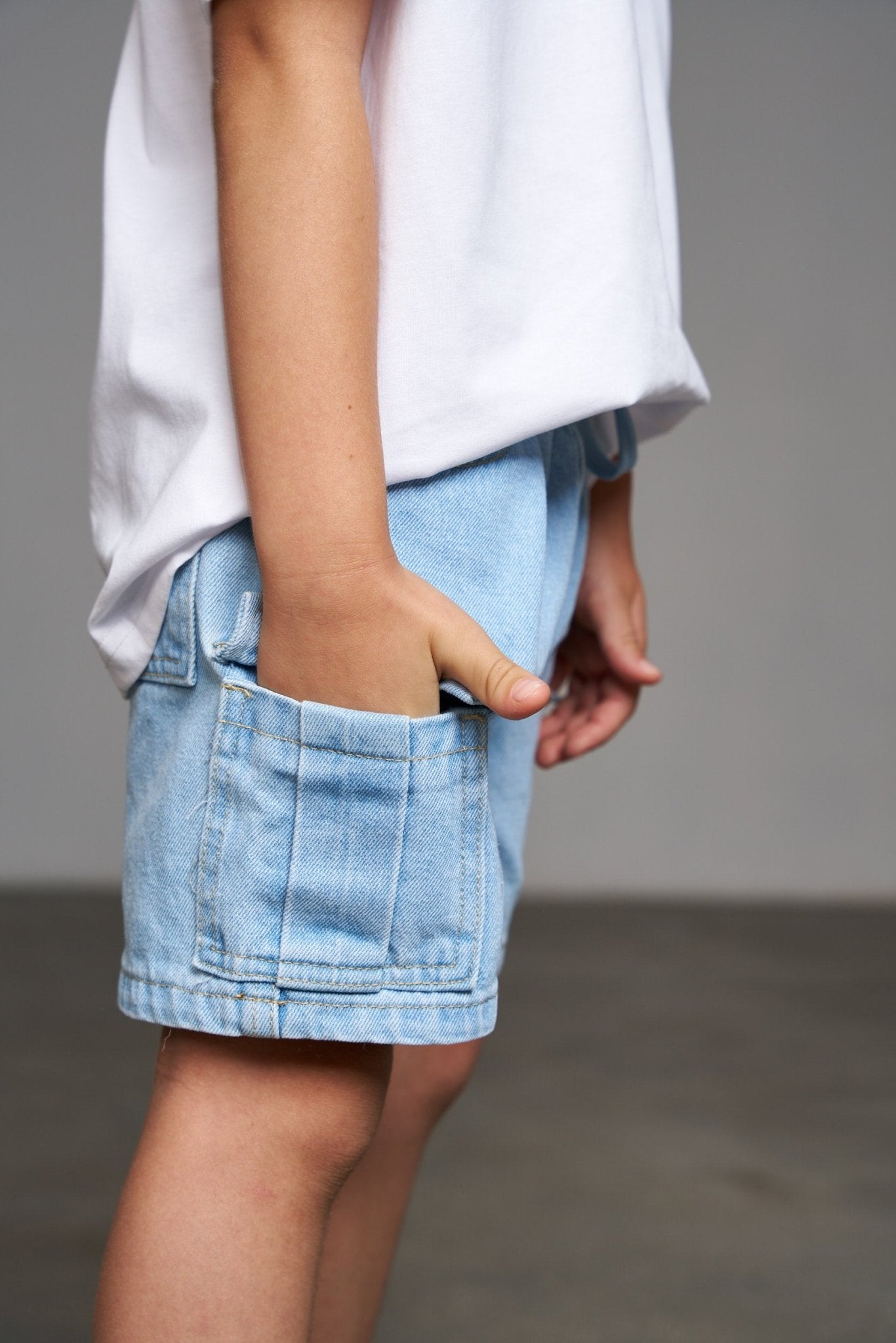 דגמ"ח ג'ינס קצר - Hipster