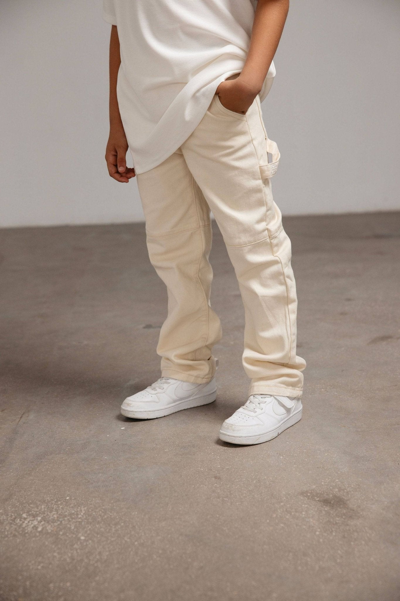 דגמח ג'ינס שמנת - Hipster