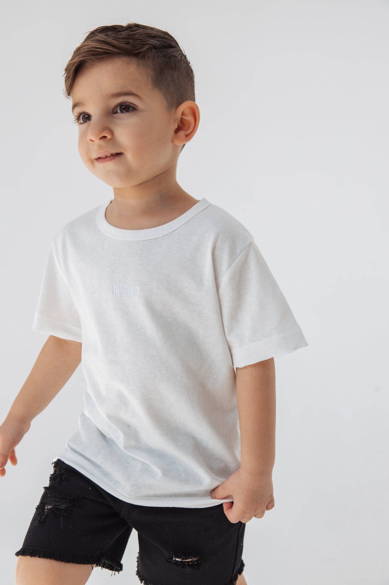 ג'ינס שחור קצר - Hipster