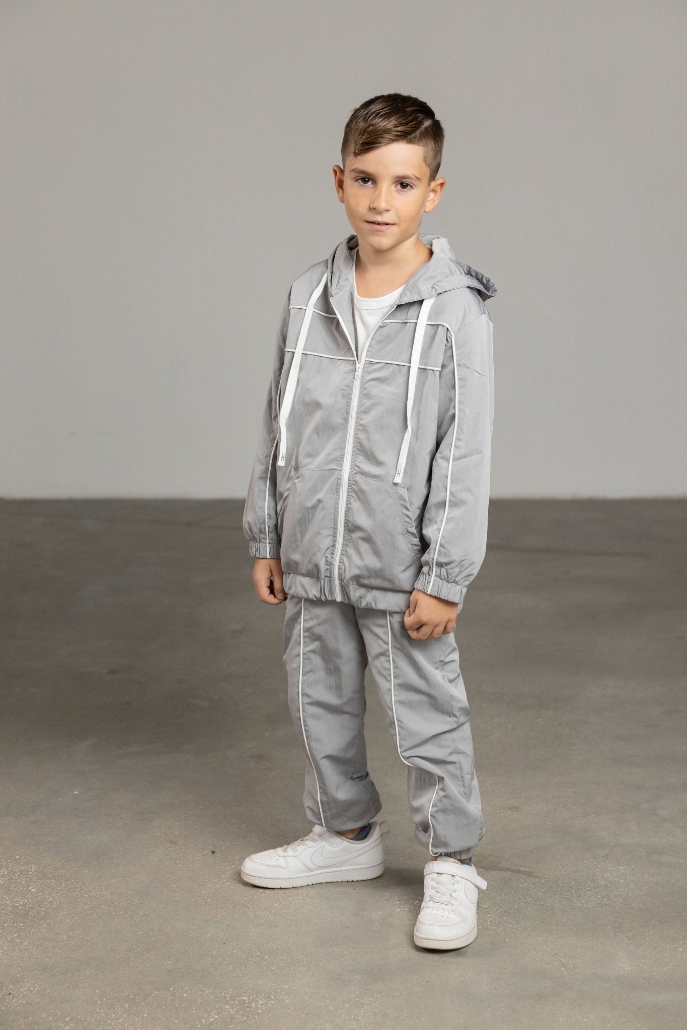 ג'קט ניילון ריו אפור - Hipster