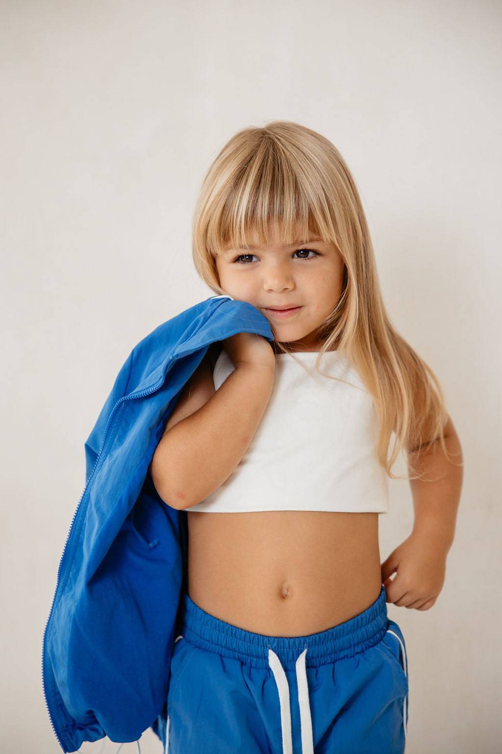 ג'קט ניילון כחול רויאל - Hipster