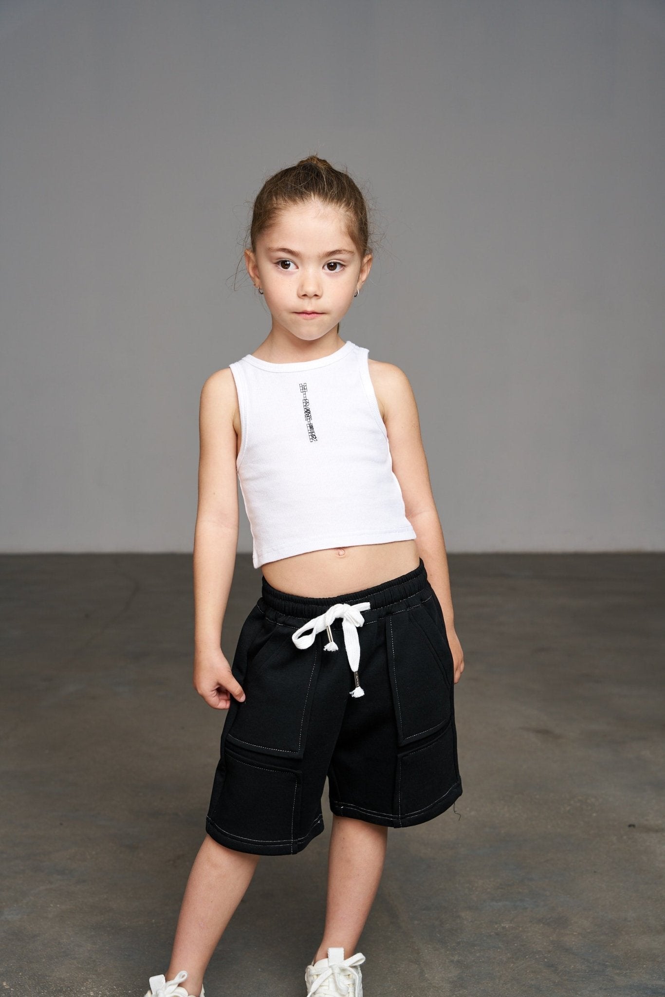 גופיית ליר לבנה - Hipster