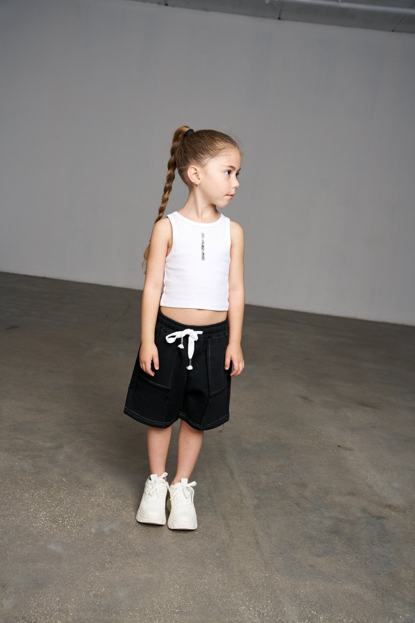 גופיית ליר לבנה - Hipster