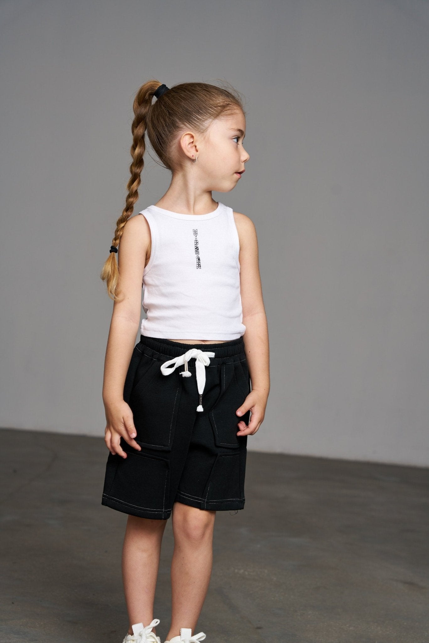 גופיית ליר לבנה - Hipster