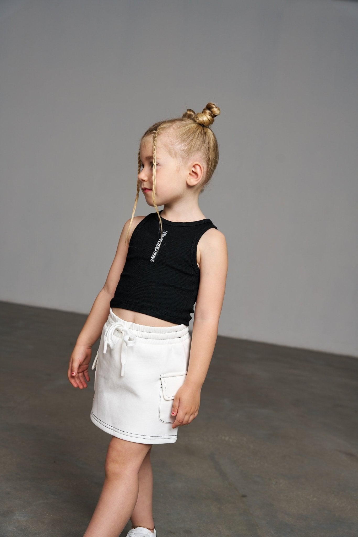 גופיית ליר שחורה - Hipster