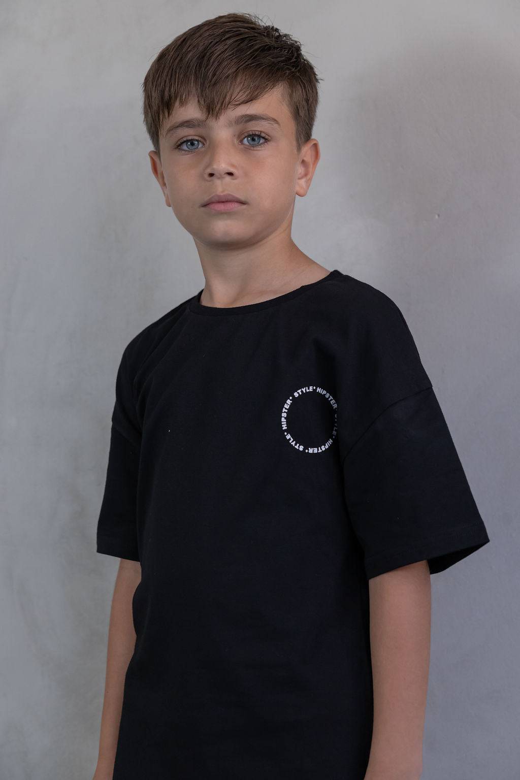 טי שירט ג'יימס שחורה - Hipster