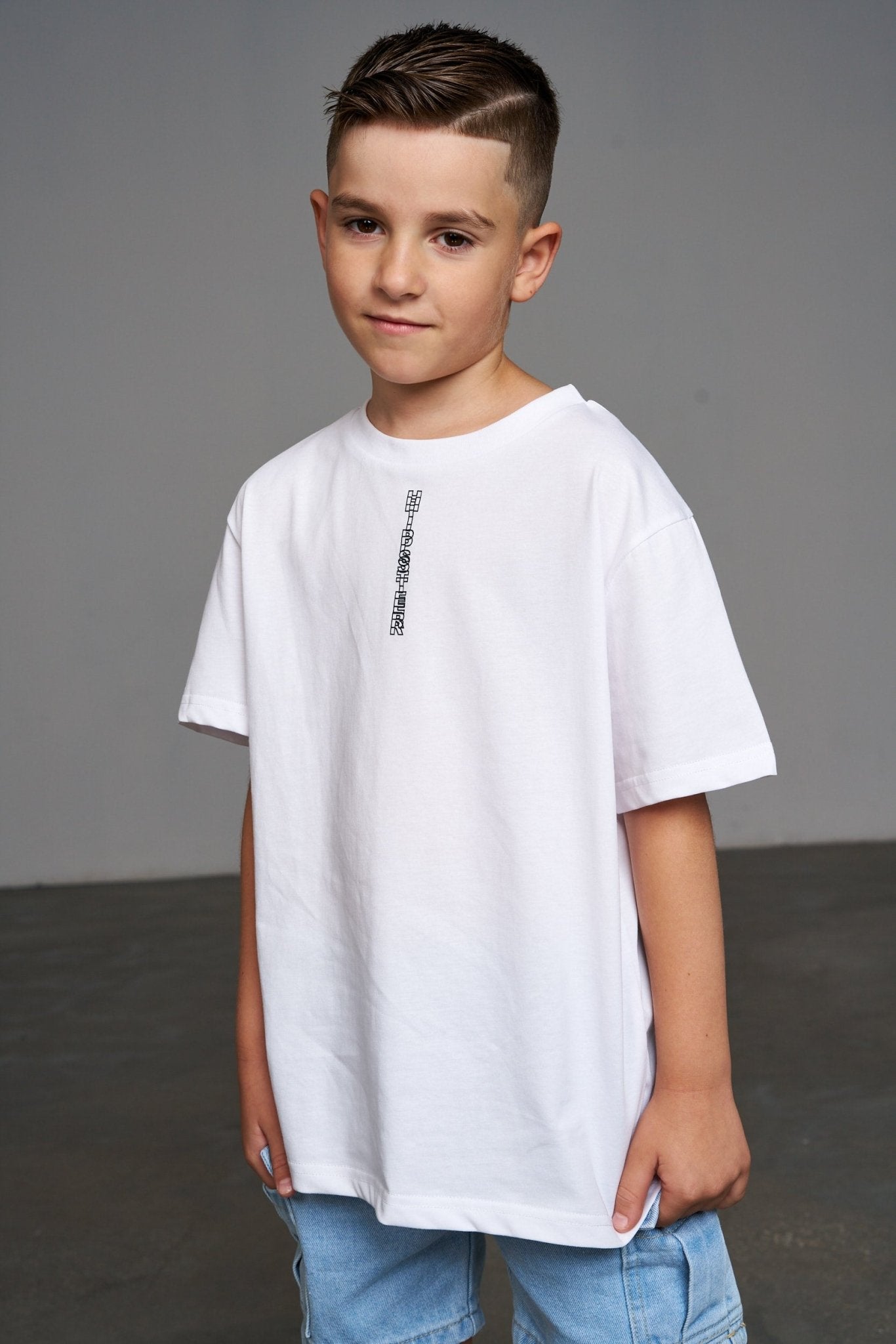 טי שירט לואי לבנה - Hipster