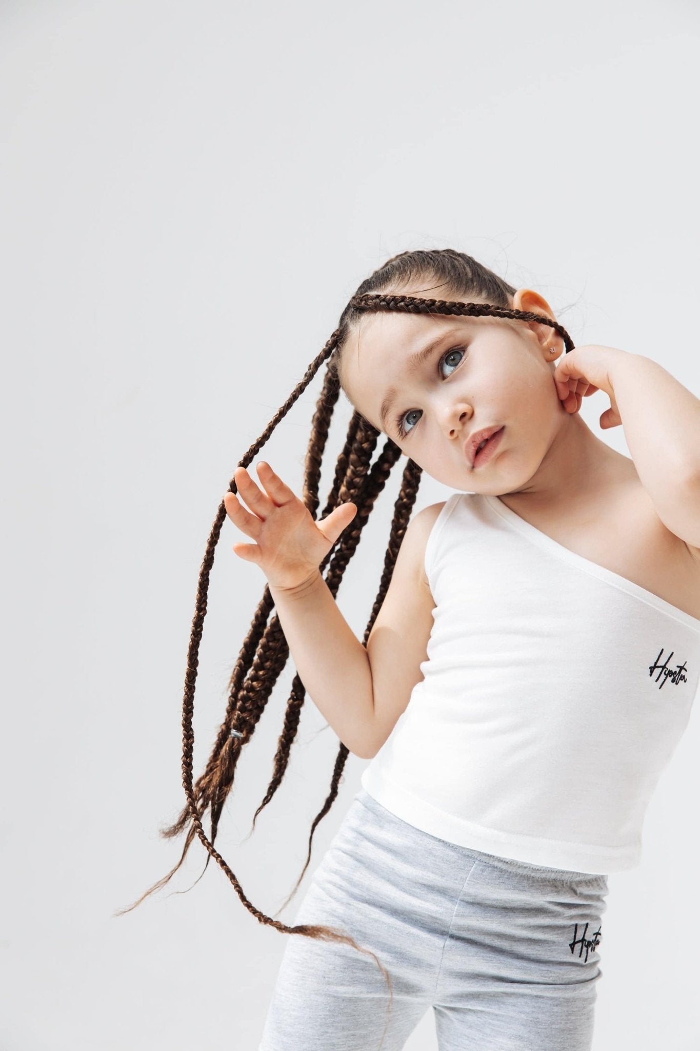 טייץ אפור קצר - Hipster