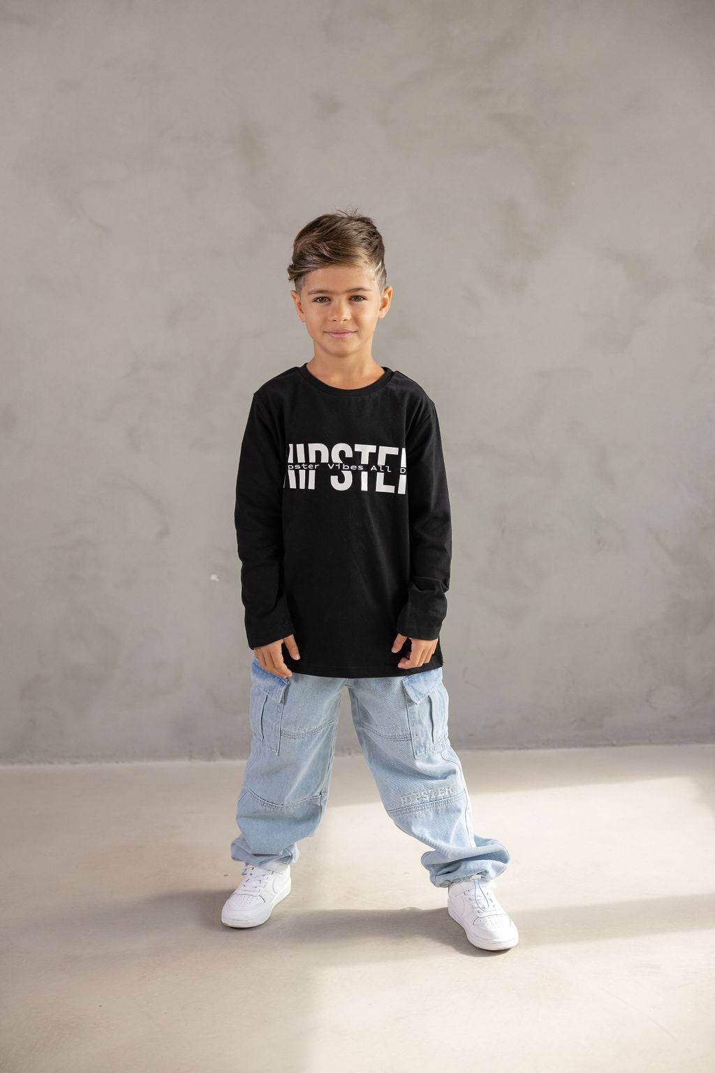 טישרט דילן שחורה - Hipster