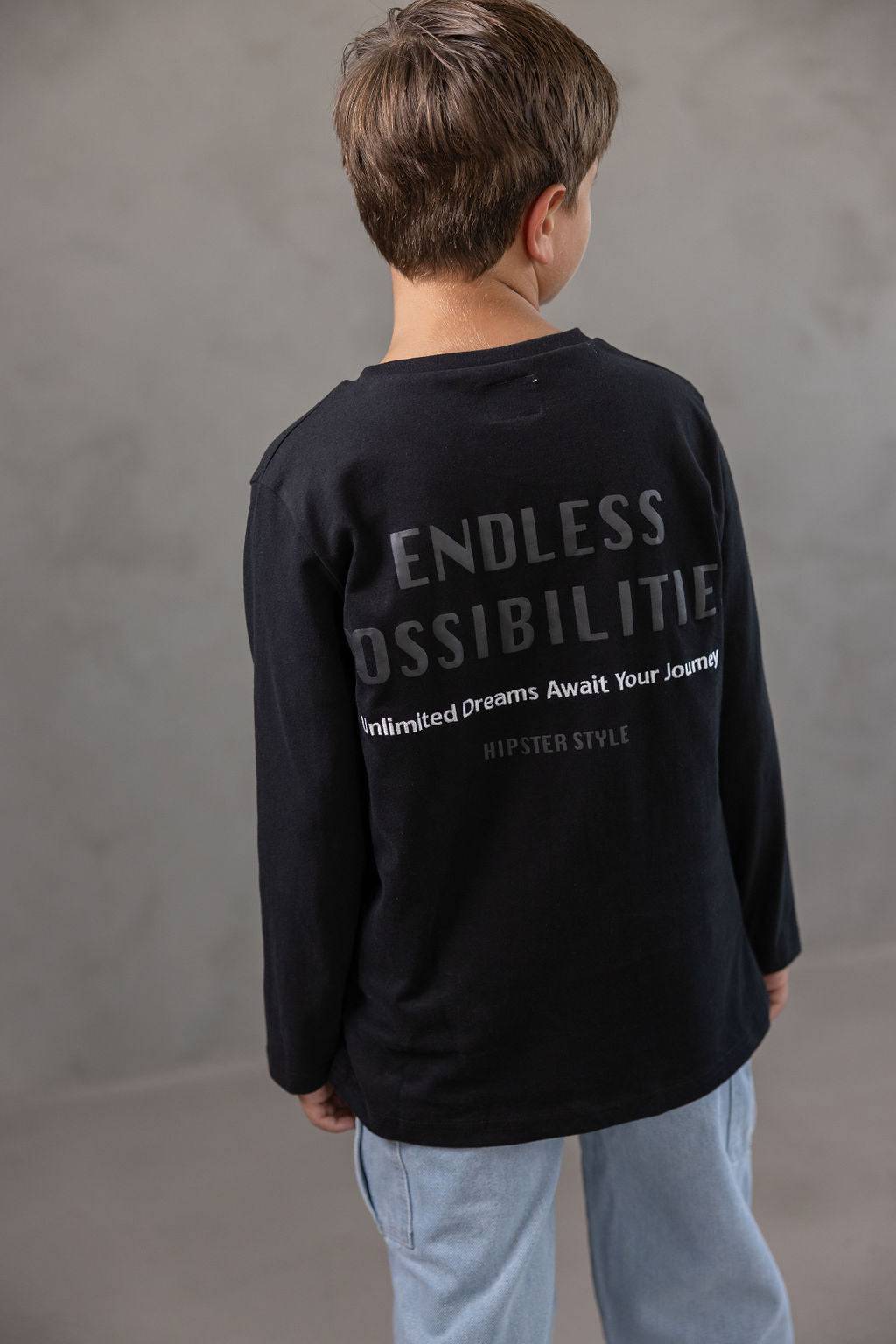 טישרט ריין שחורה - Hipster