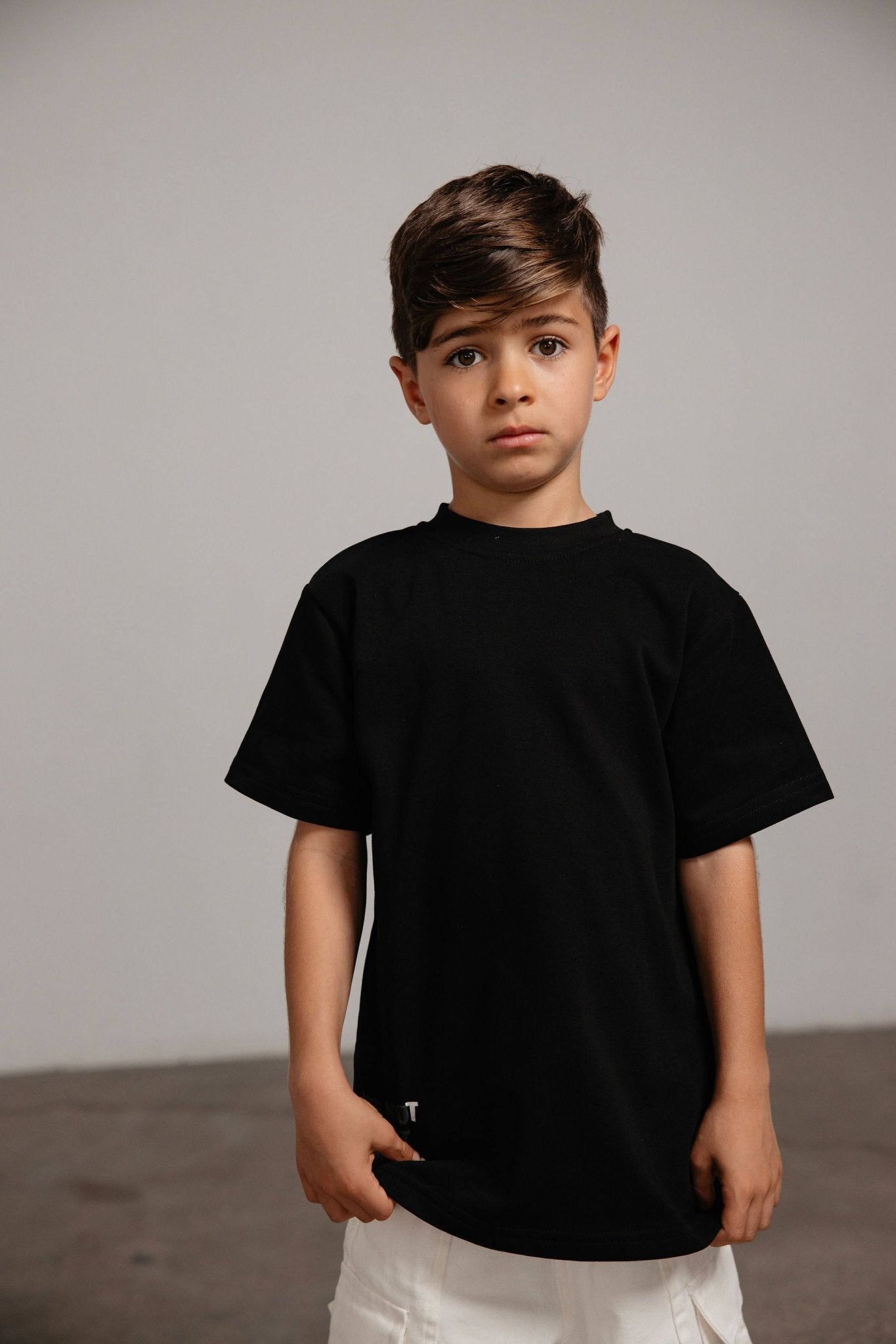 טישרט סמית שחורה - Hipster