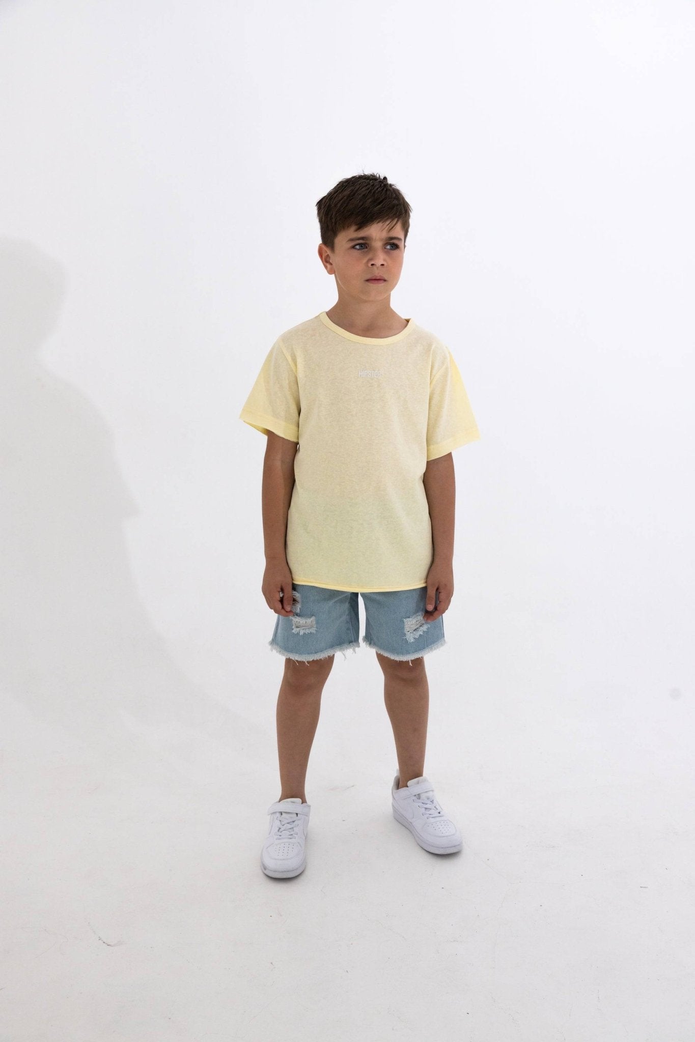 טישרט טוני צהובה - Hipster