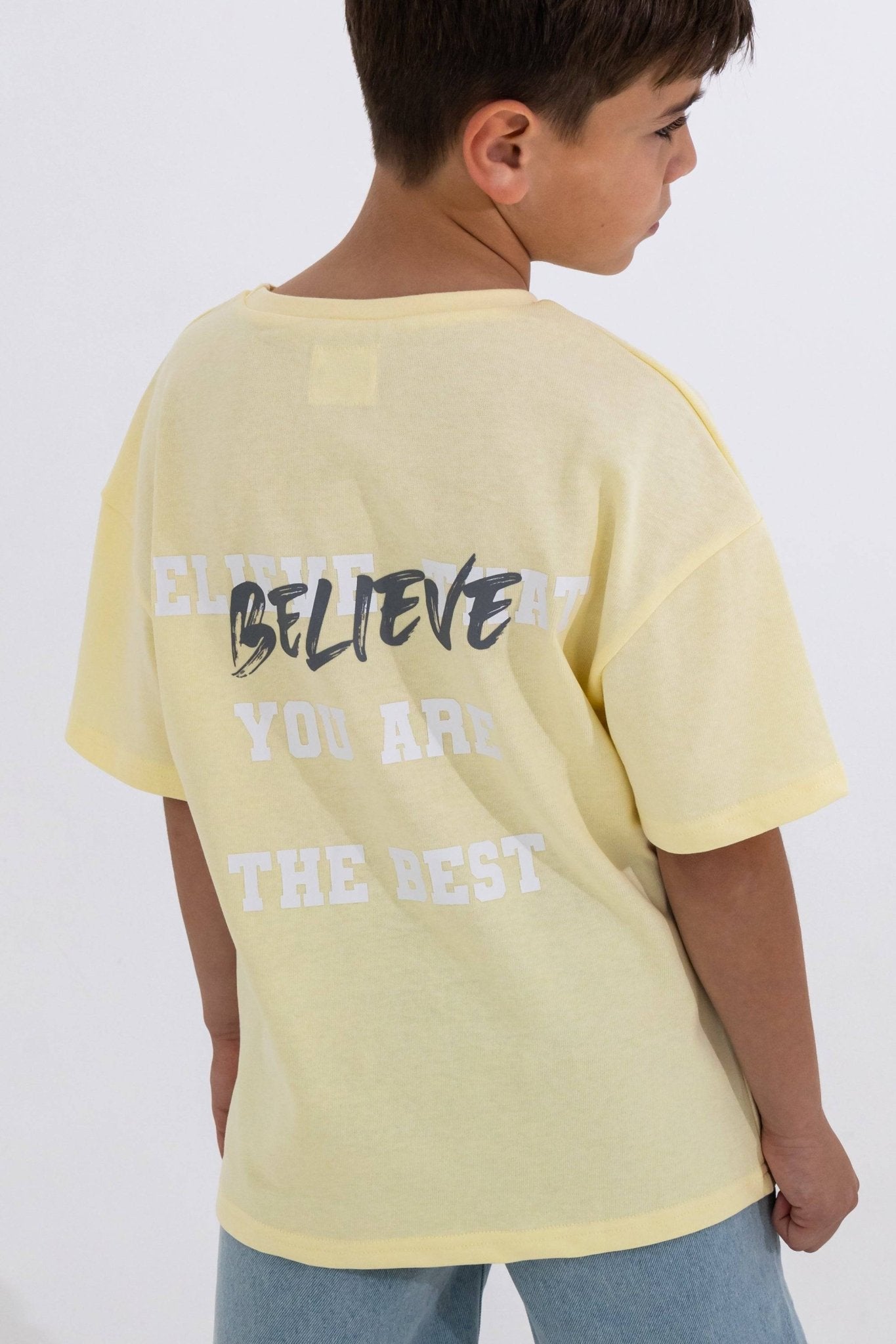 טישרט טוני צהובה - Hipster