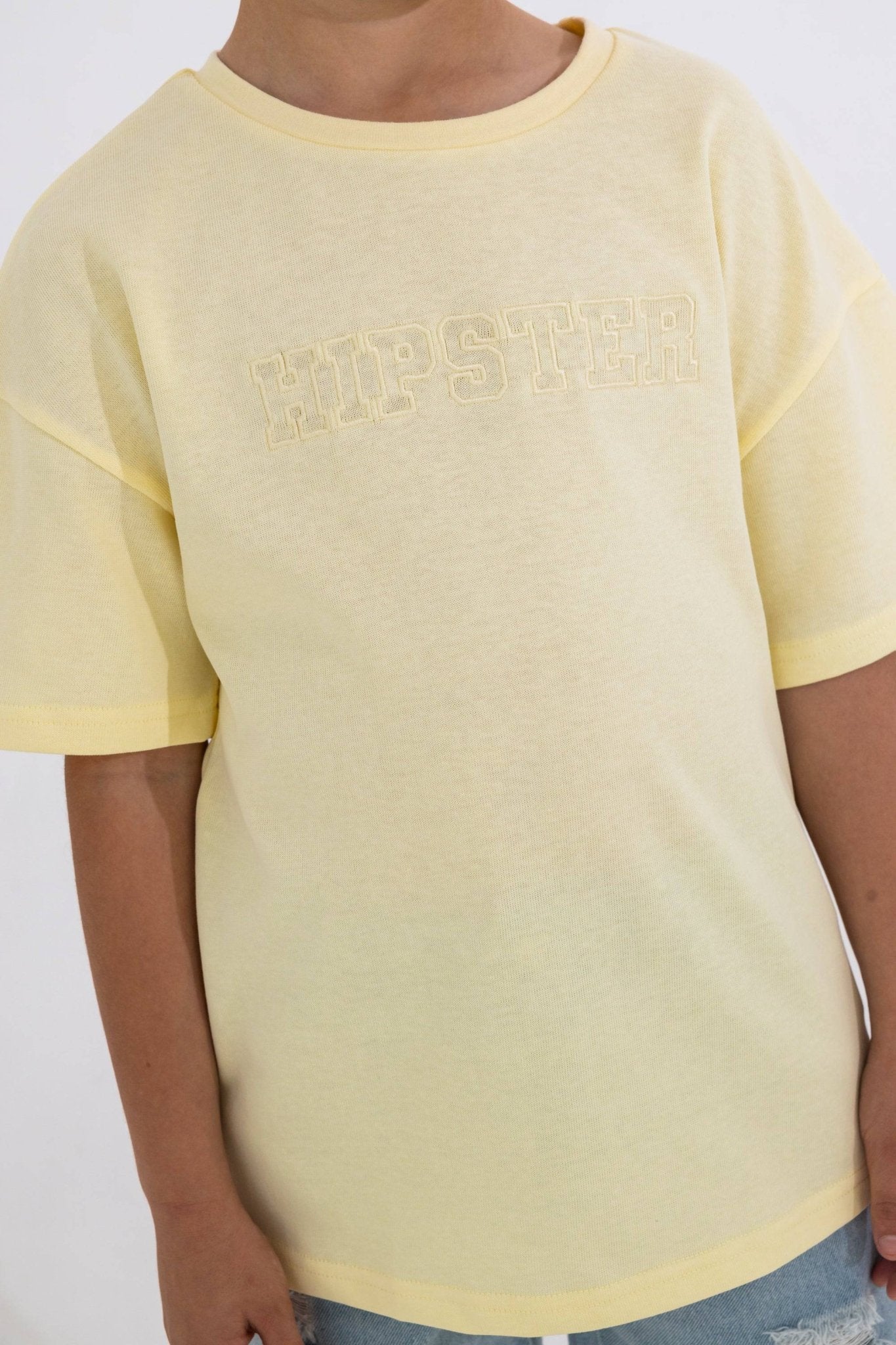 טישרט טוני צהובה - Hipster