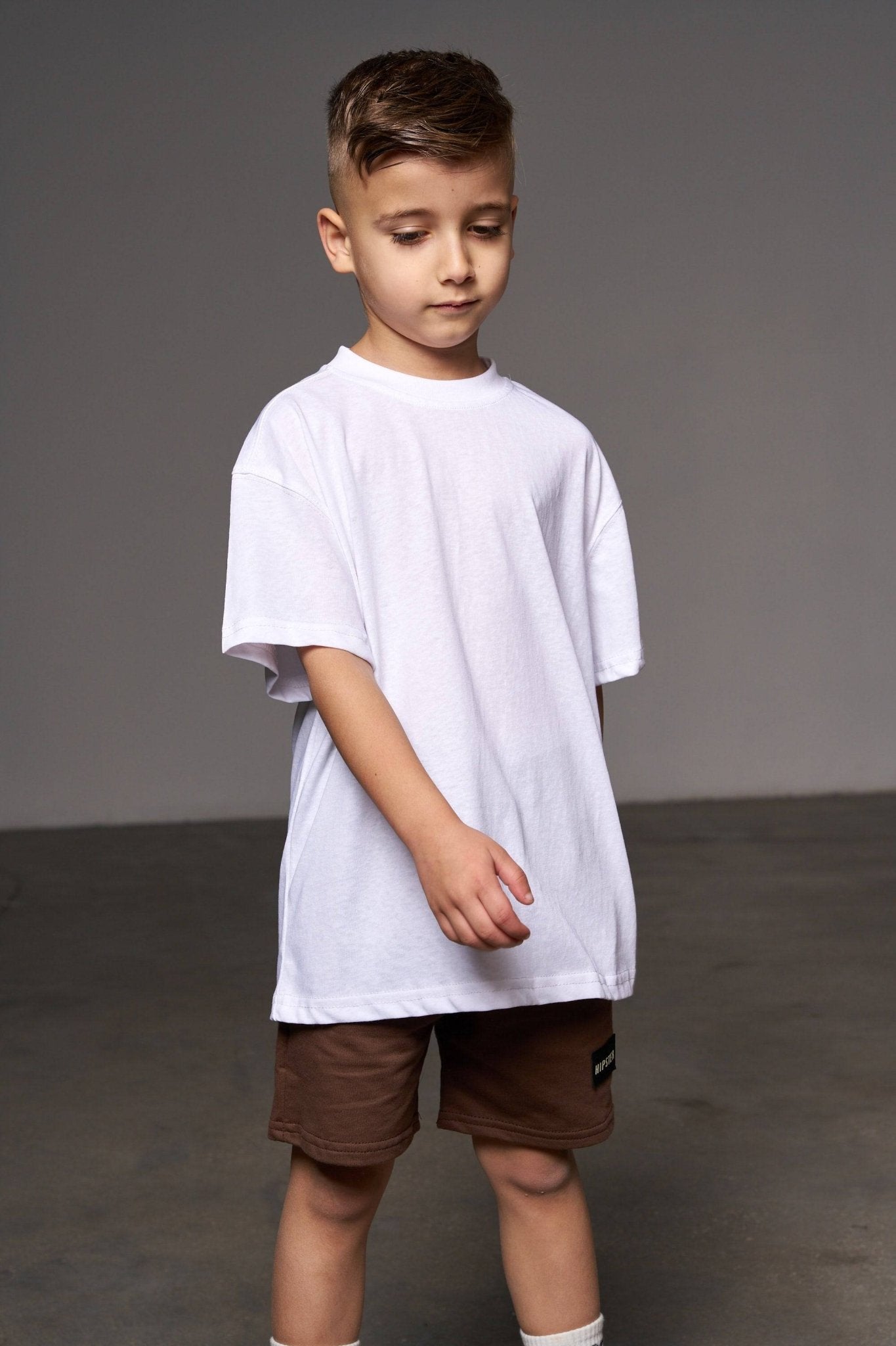 טישרט כותנה לבנה - Hipster