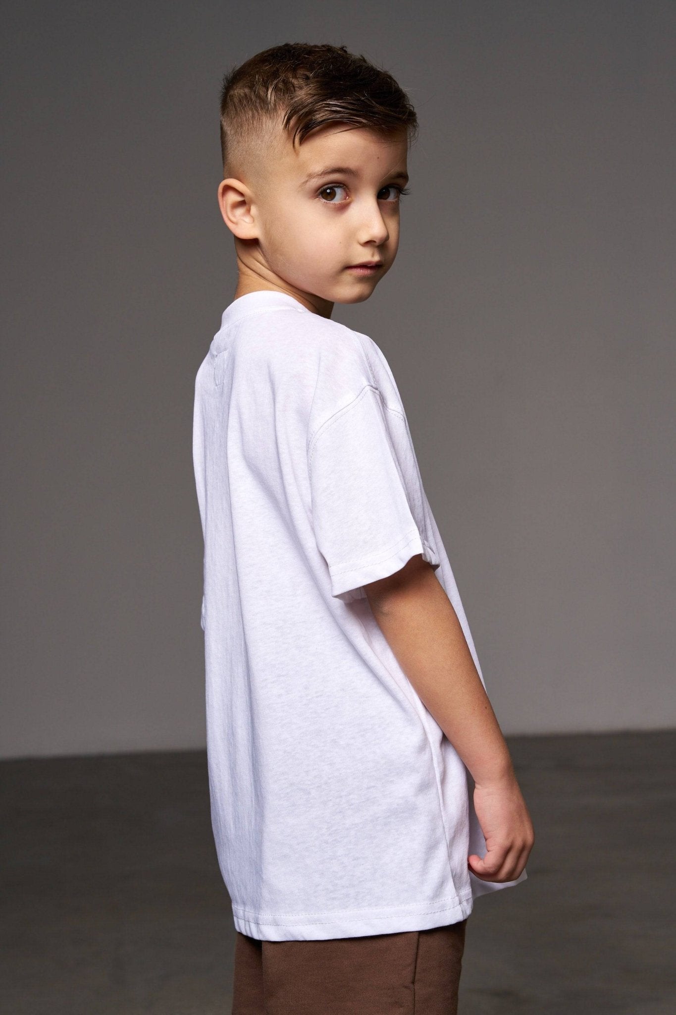 טישרט כותנה לבנה - Hipster