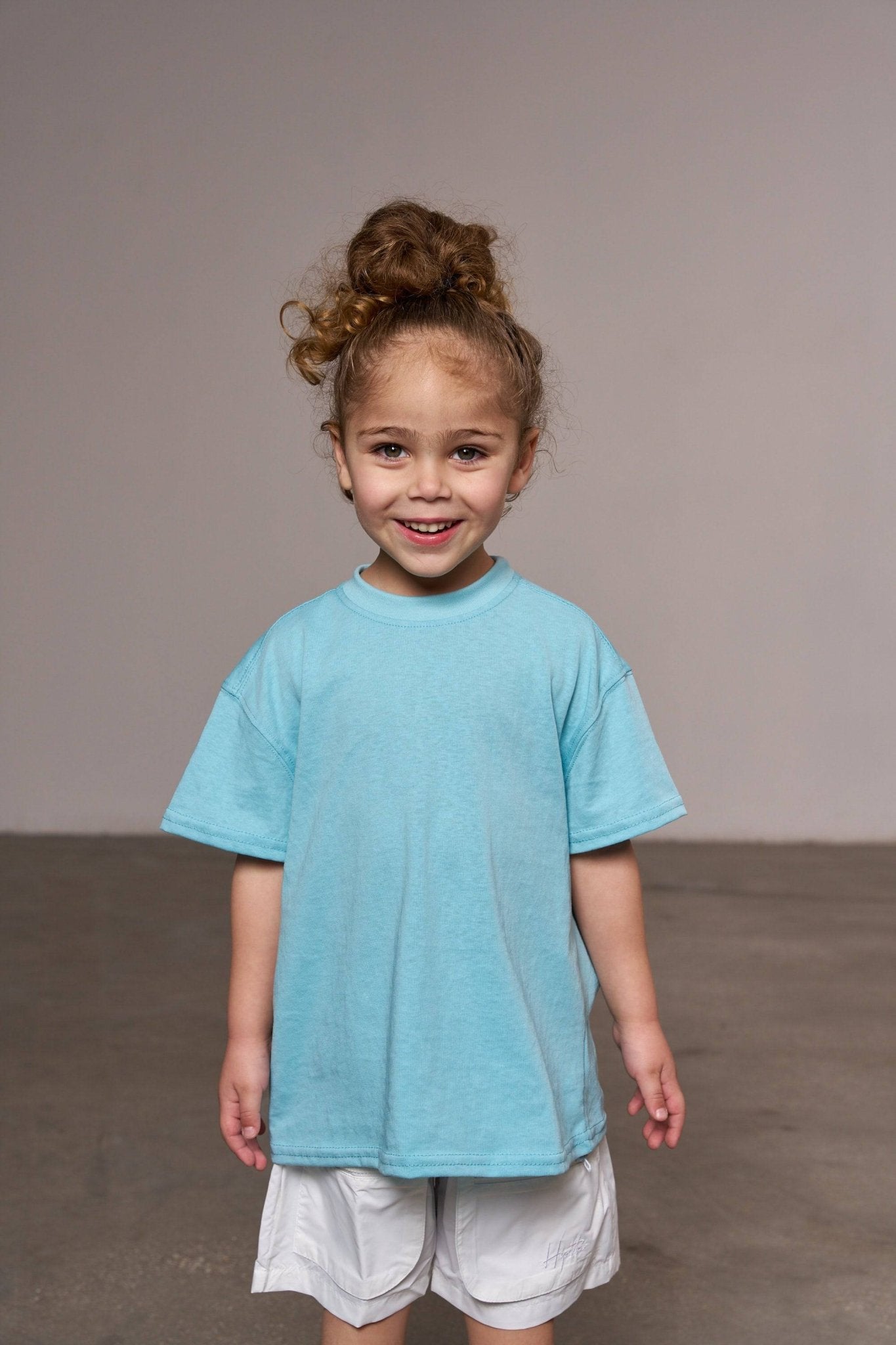 טישרט כותנה תכלת - Hipster