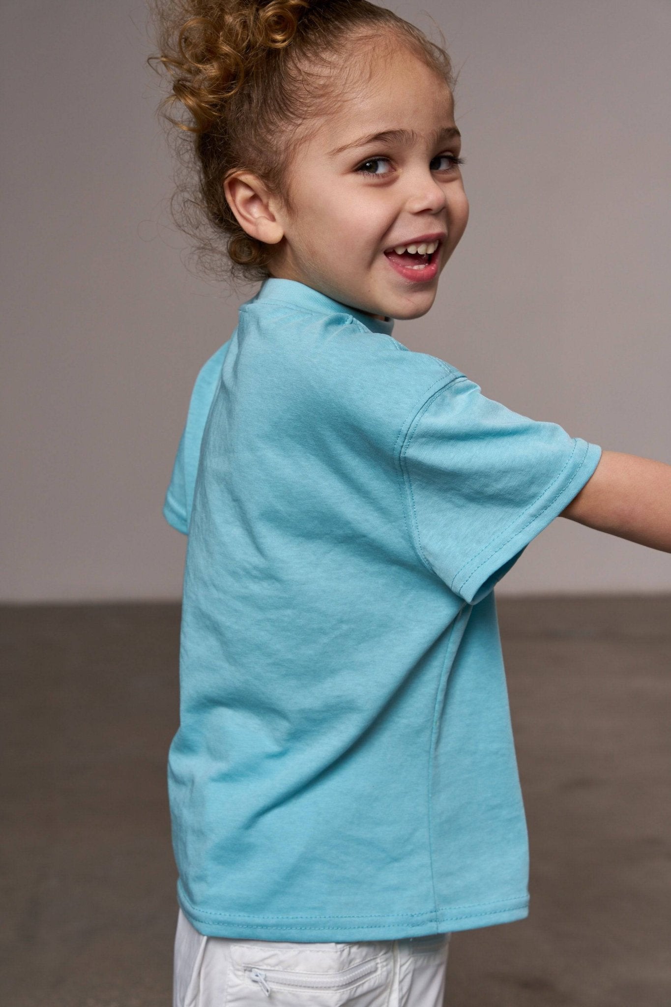 טישרט כותנה תכלת - Hipster