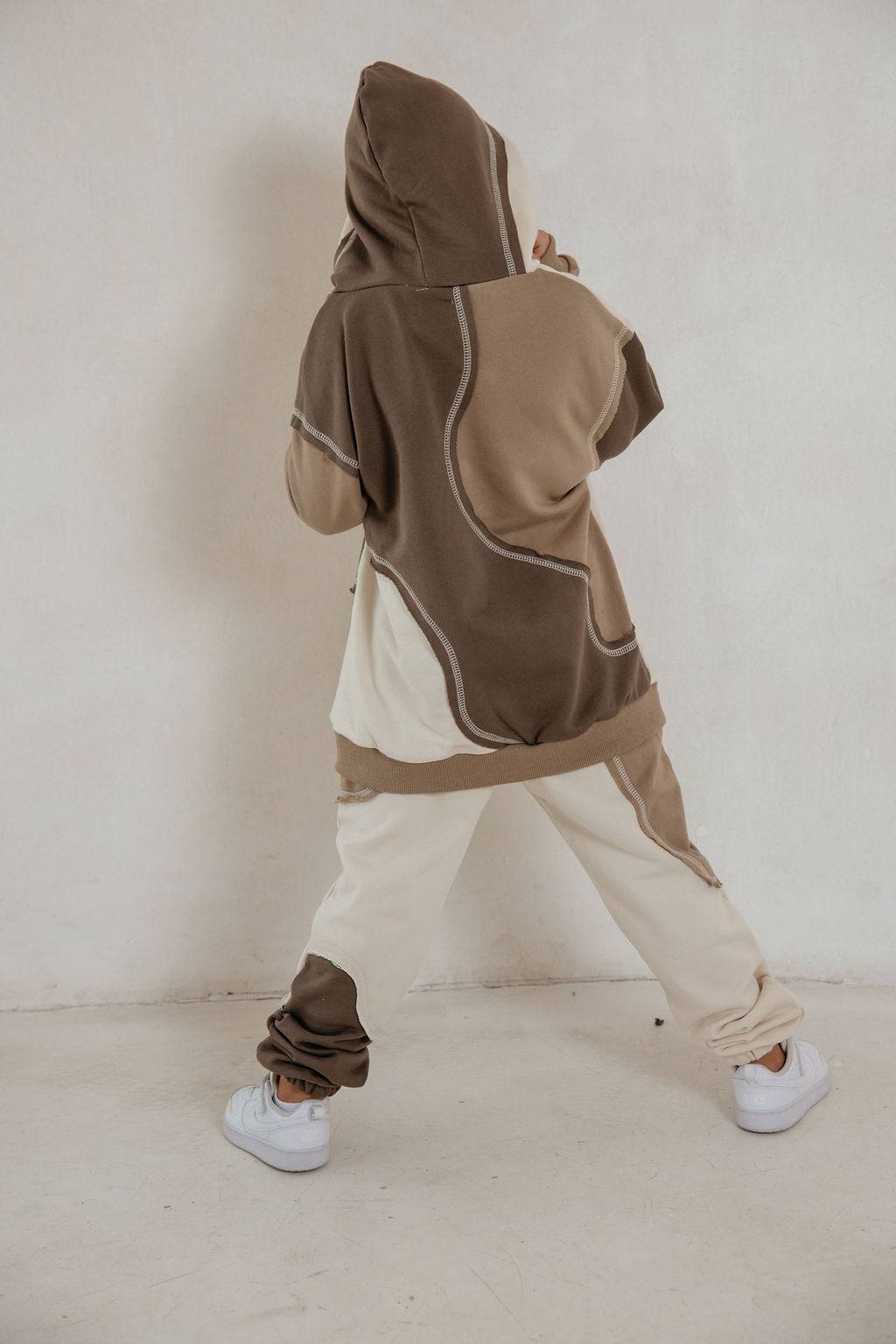 קפוצון ניק משולב חום - Hipster