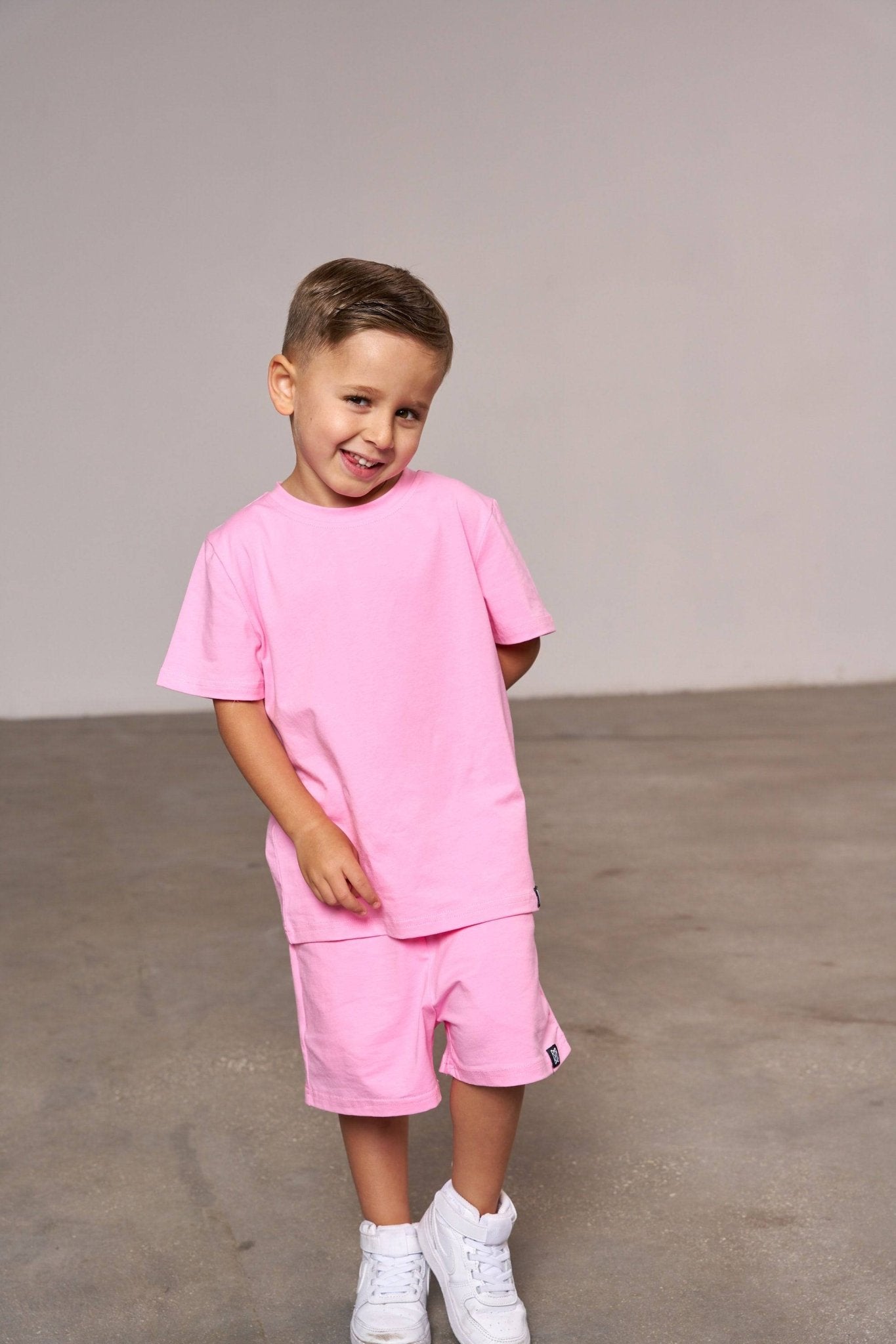 חליפת Basic ורודה - Hipster