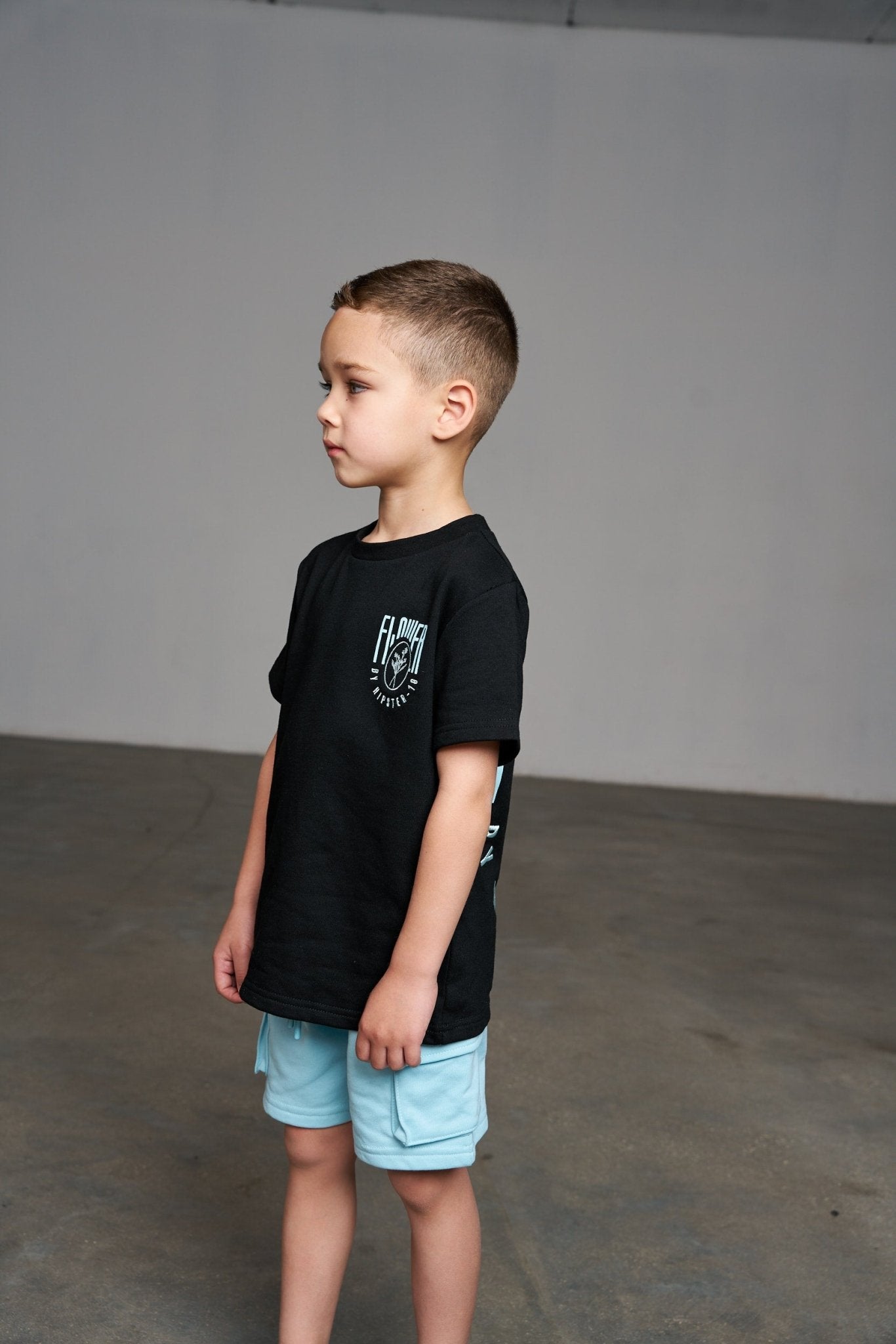 חליפת Flower תכלת - Hipster