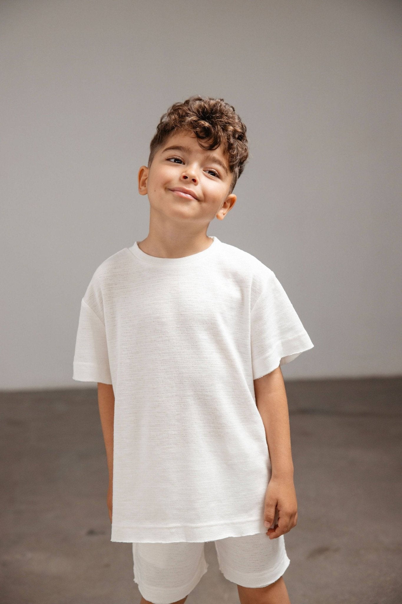 חליפת כריס לבנה - Hipster