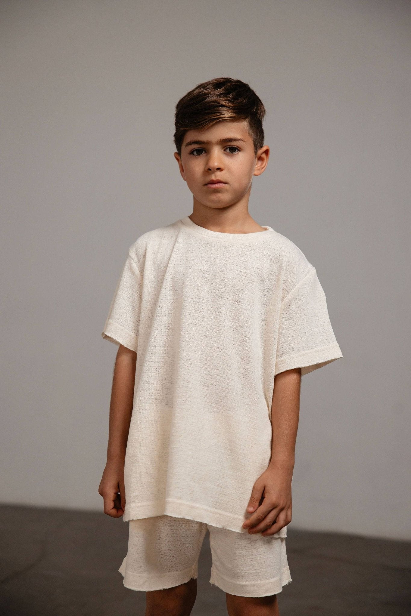 חליפת כריס שמנת - Hipster