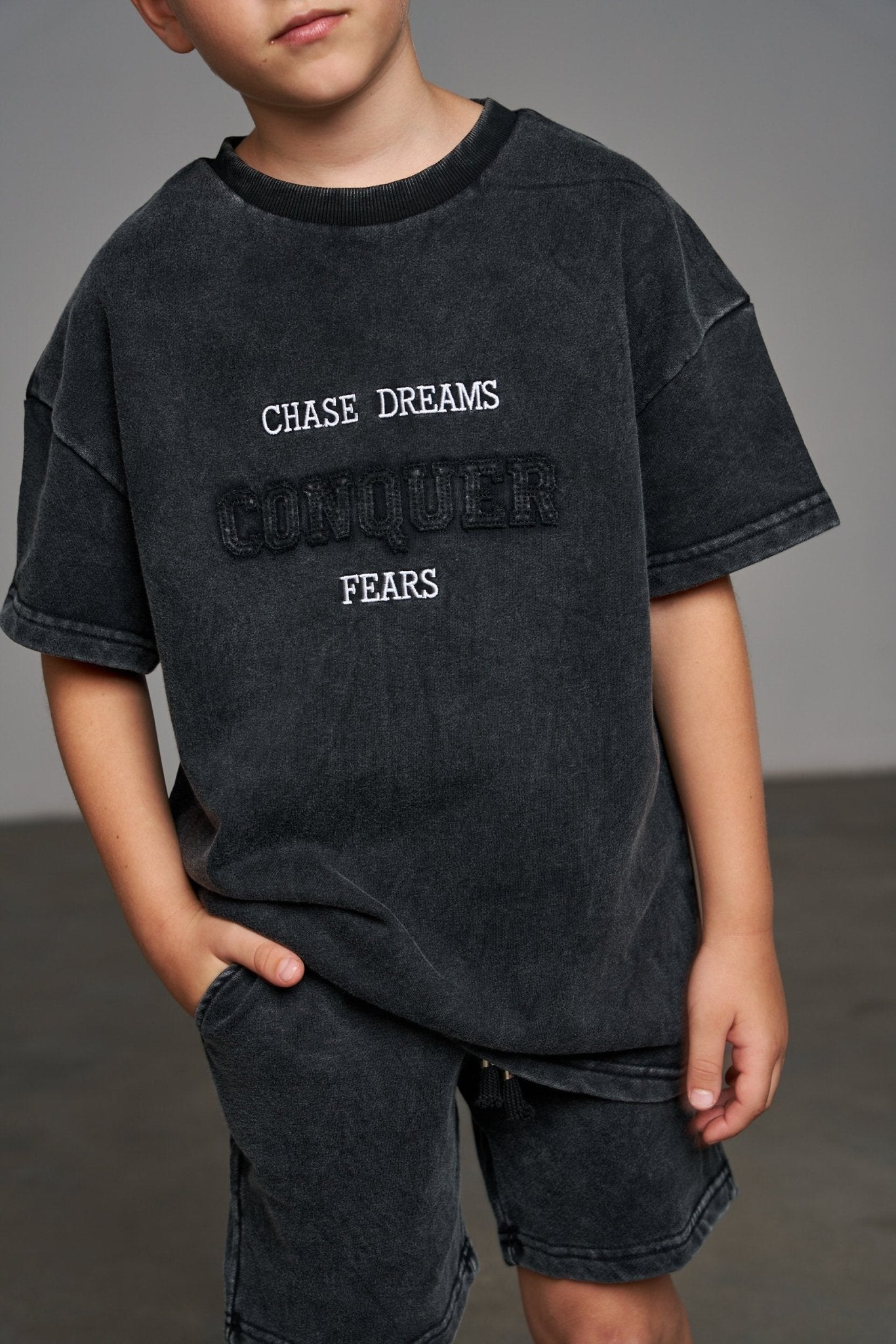 חליפת ווש אפורה - Hipster