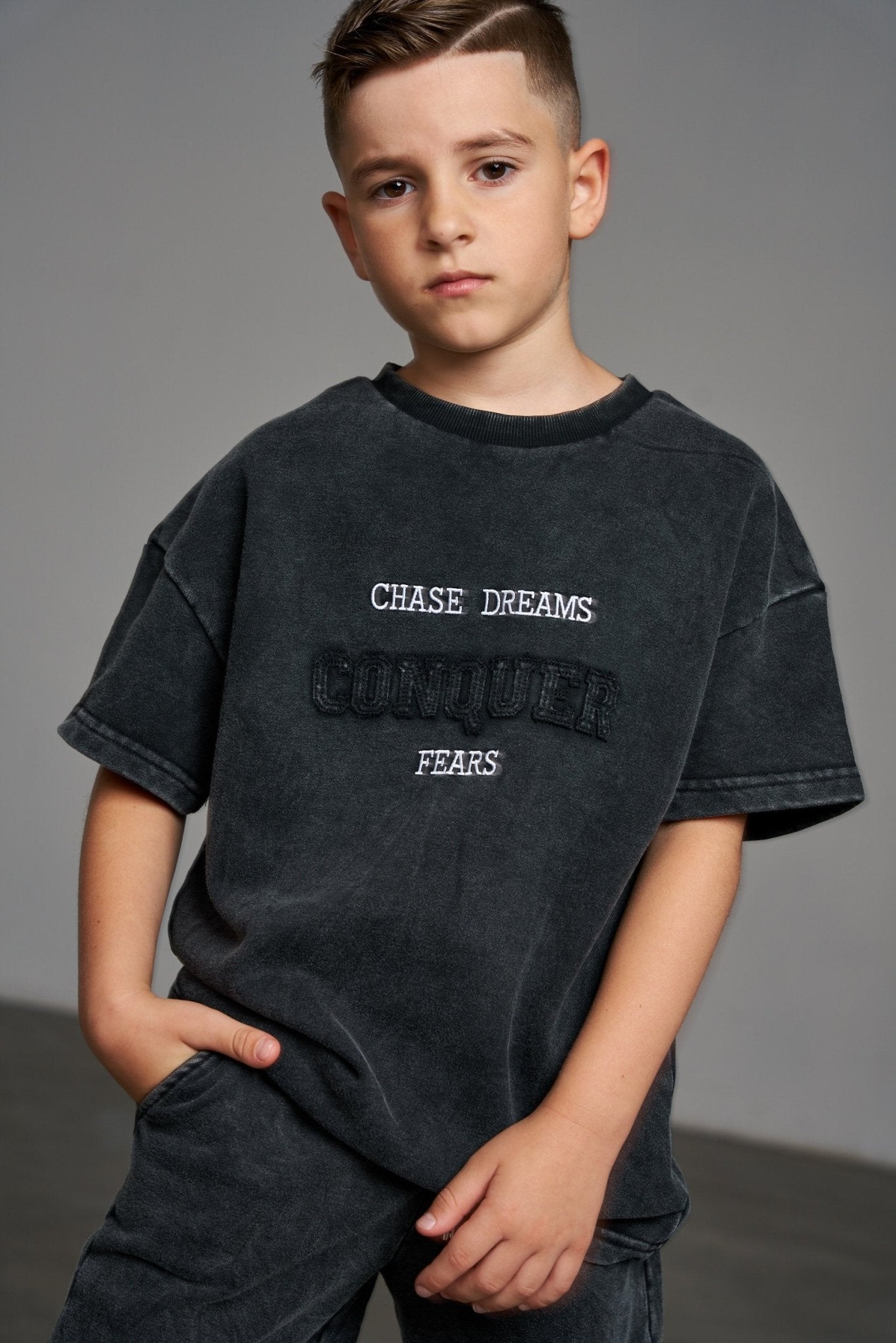 חליפת ווש אפורה - Hipster