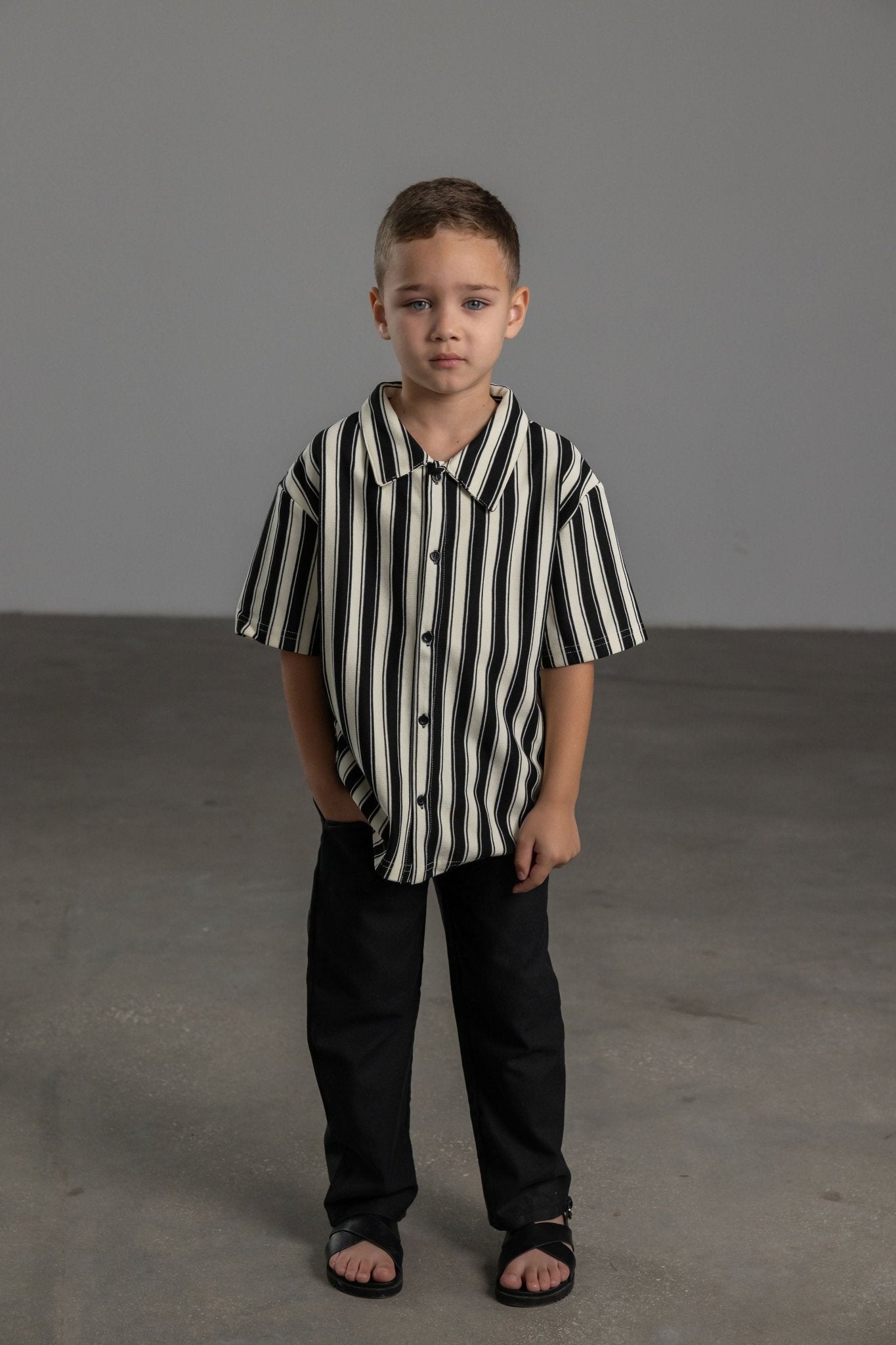 מכנס אדריאן שחור - Hipster