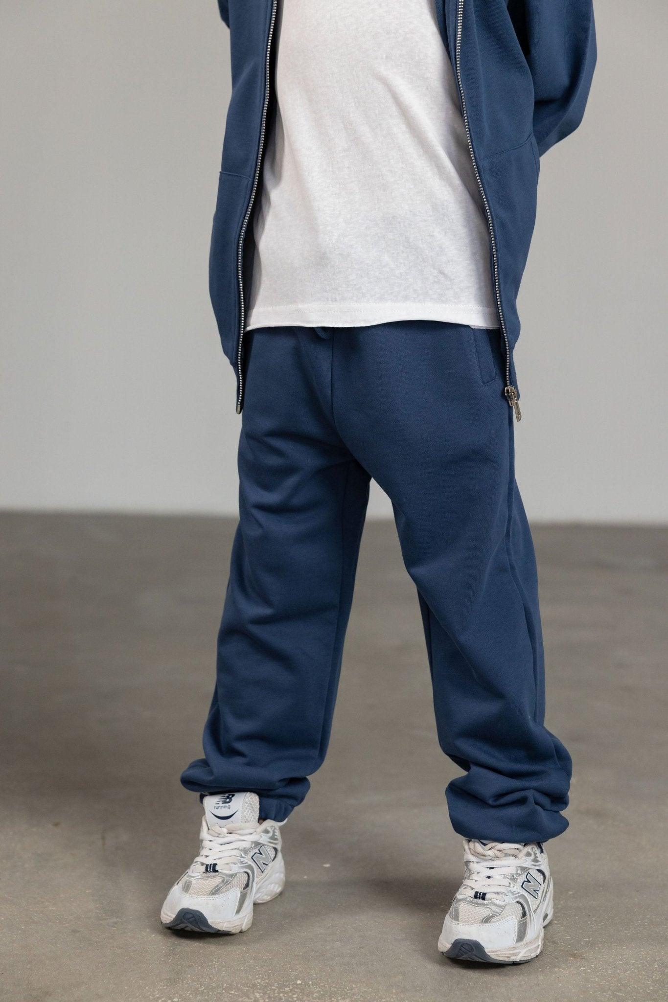 מכנס בייסיק ארוך כחול נייבי - Hipster