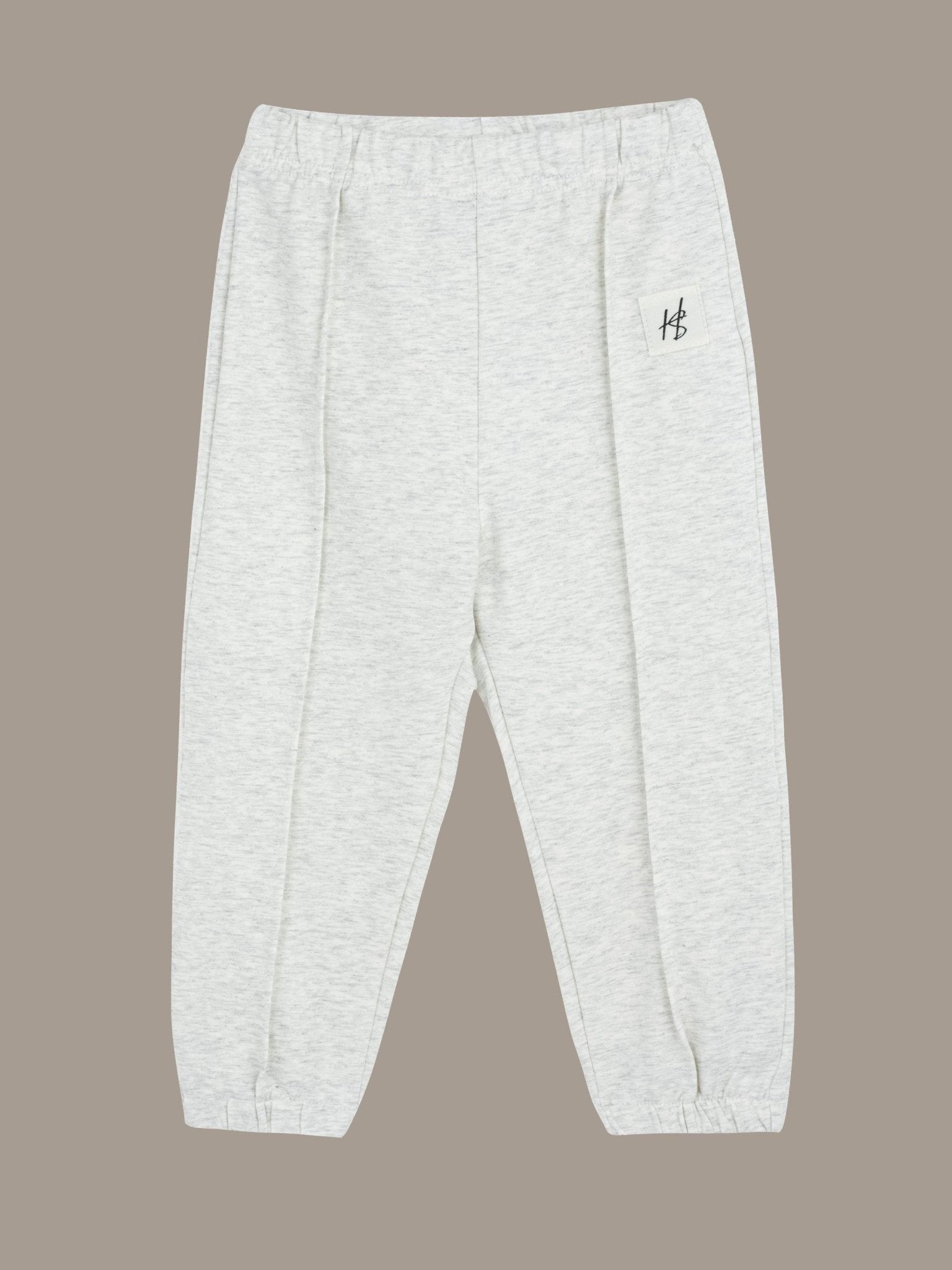 מכנס בשילוב תיפורים אפור - Hipster