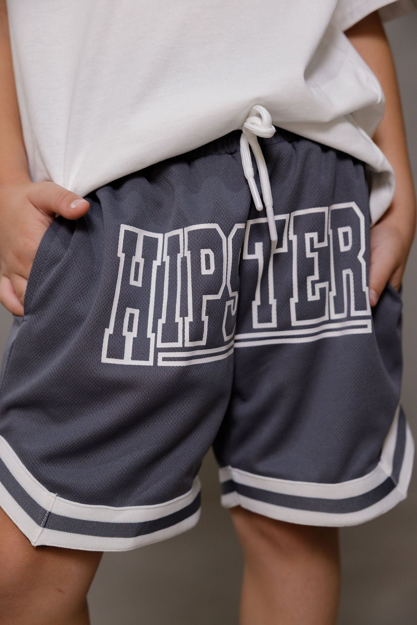 מכנס כדורסל אפור - Hipster