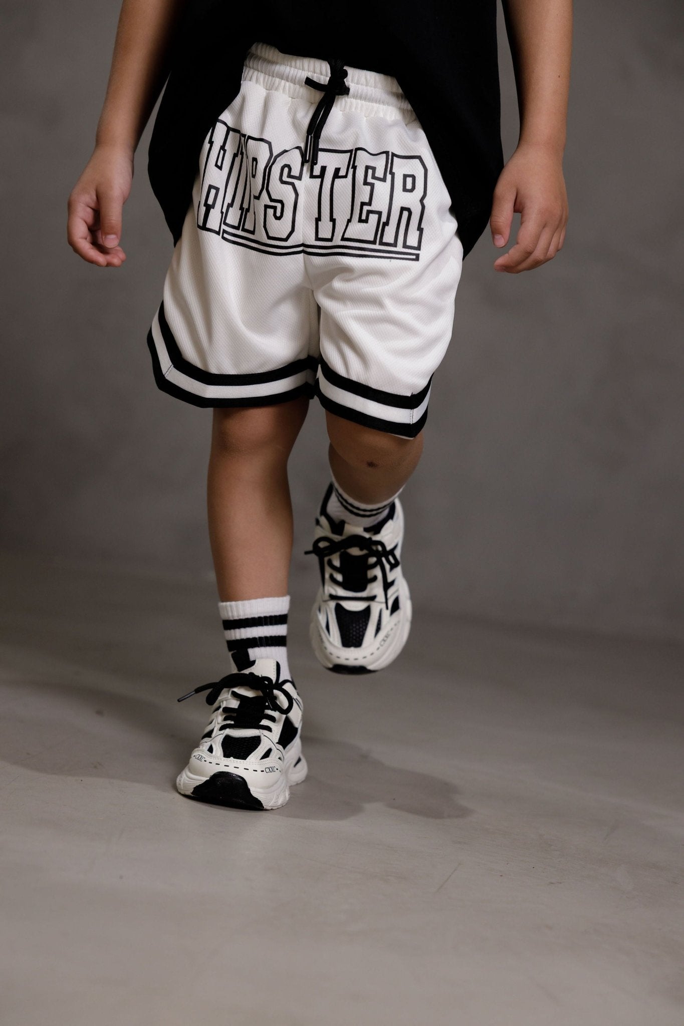 מכנס כדורסל לבן - Hipster