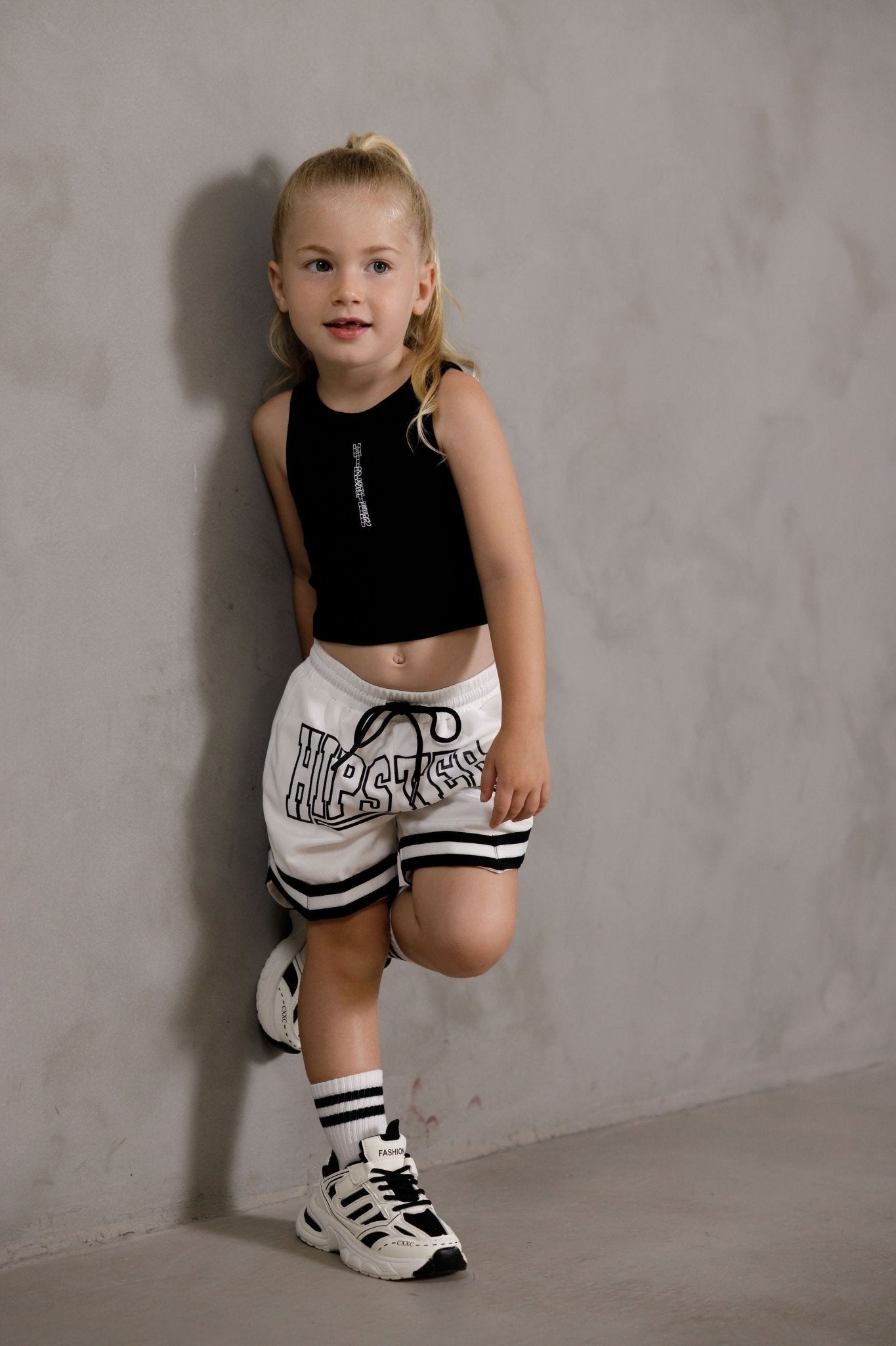 מכנס כדורסל לבן - Hipster