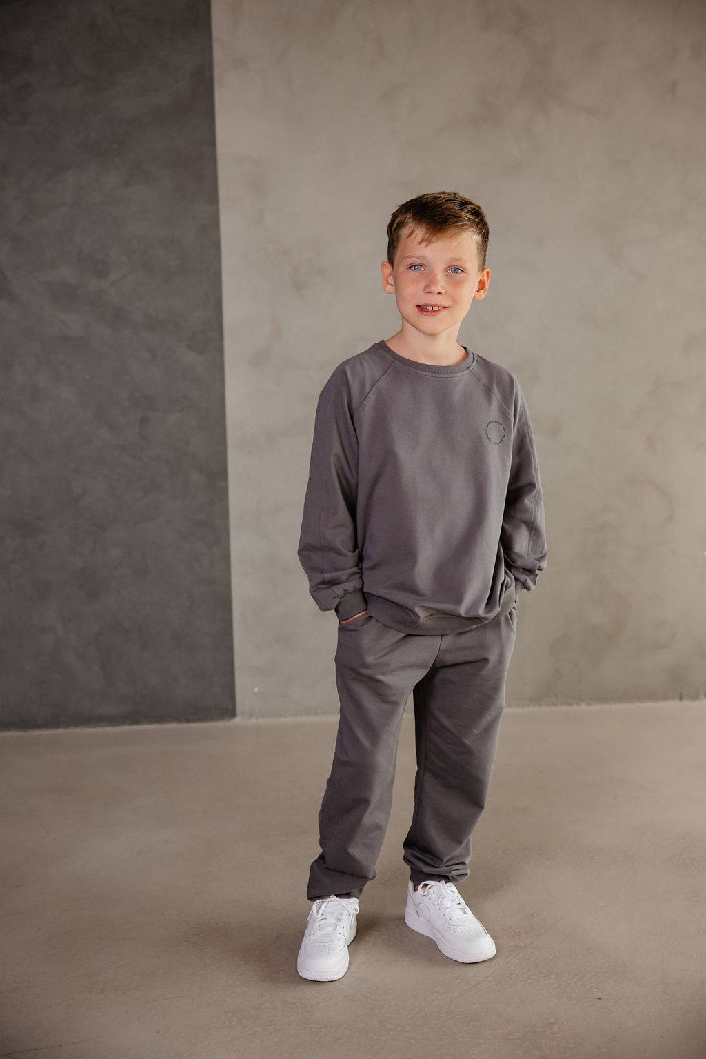 מכנס פראנץ טרי אפור - Hipster