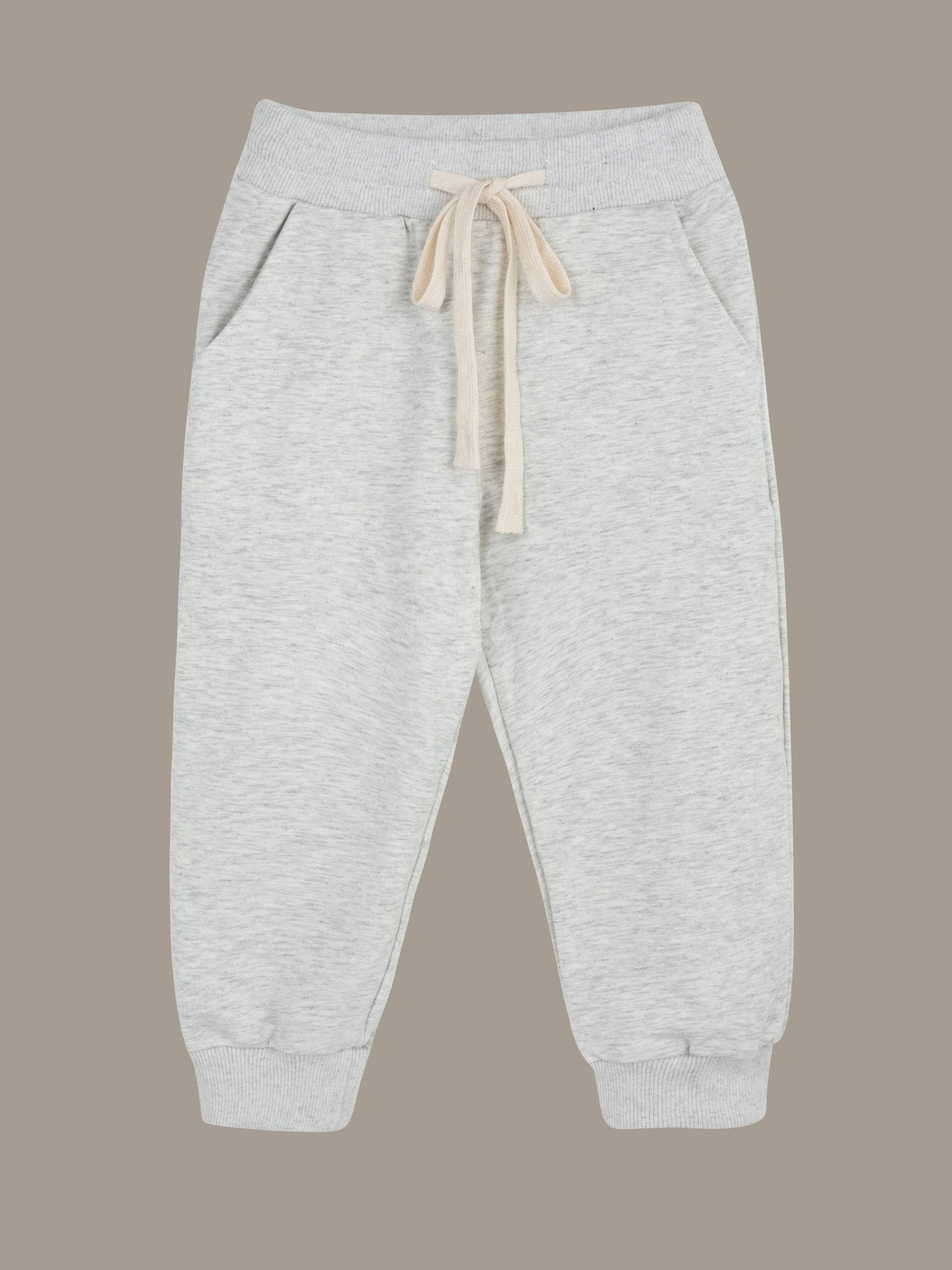 מכנס פראנץ טרי אפור מלנז' - Hipster