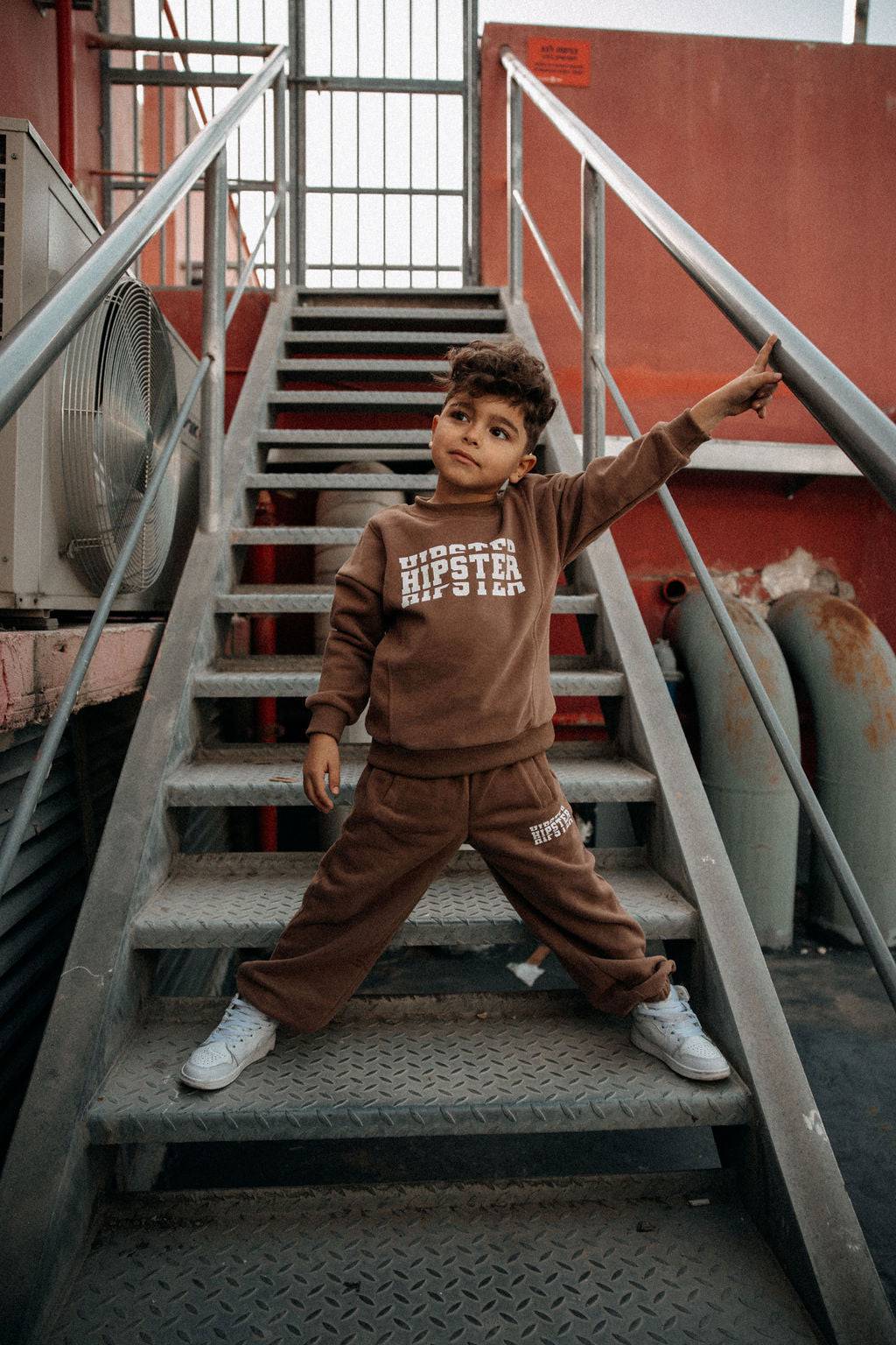 מכנס פוטר היפסטר חום - Hipster