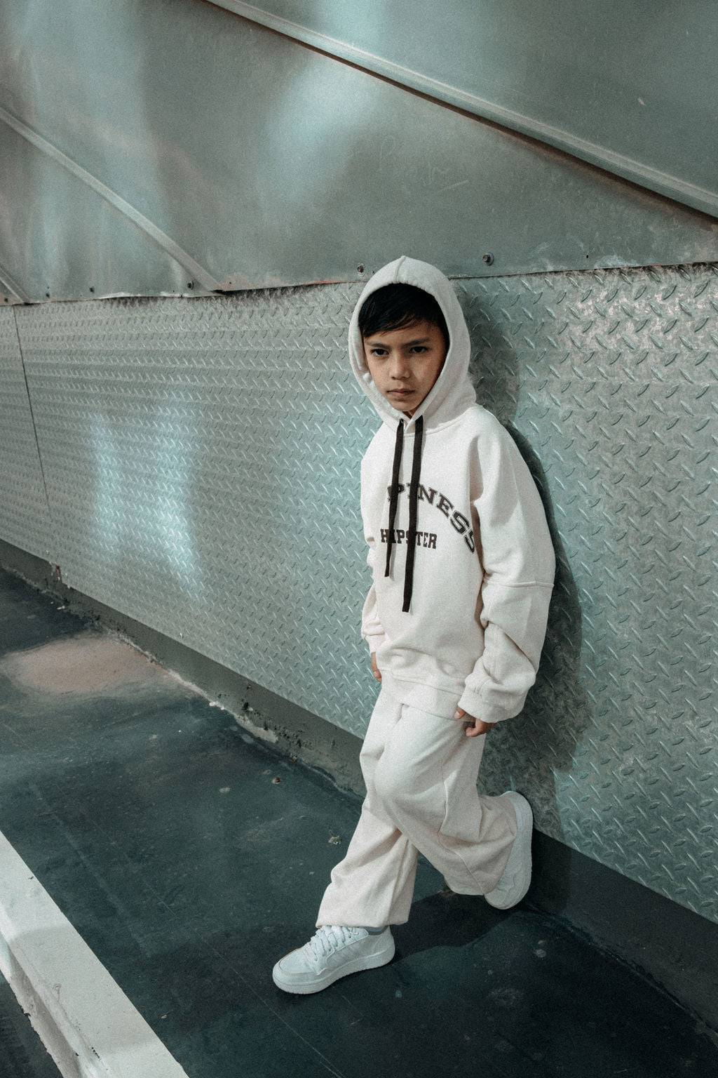 מכנס HAPPINESS בז - Hipster