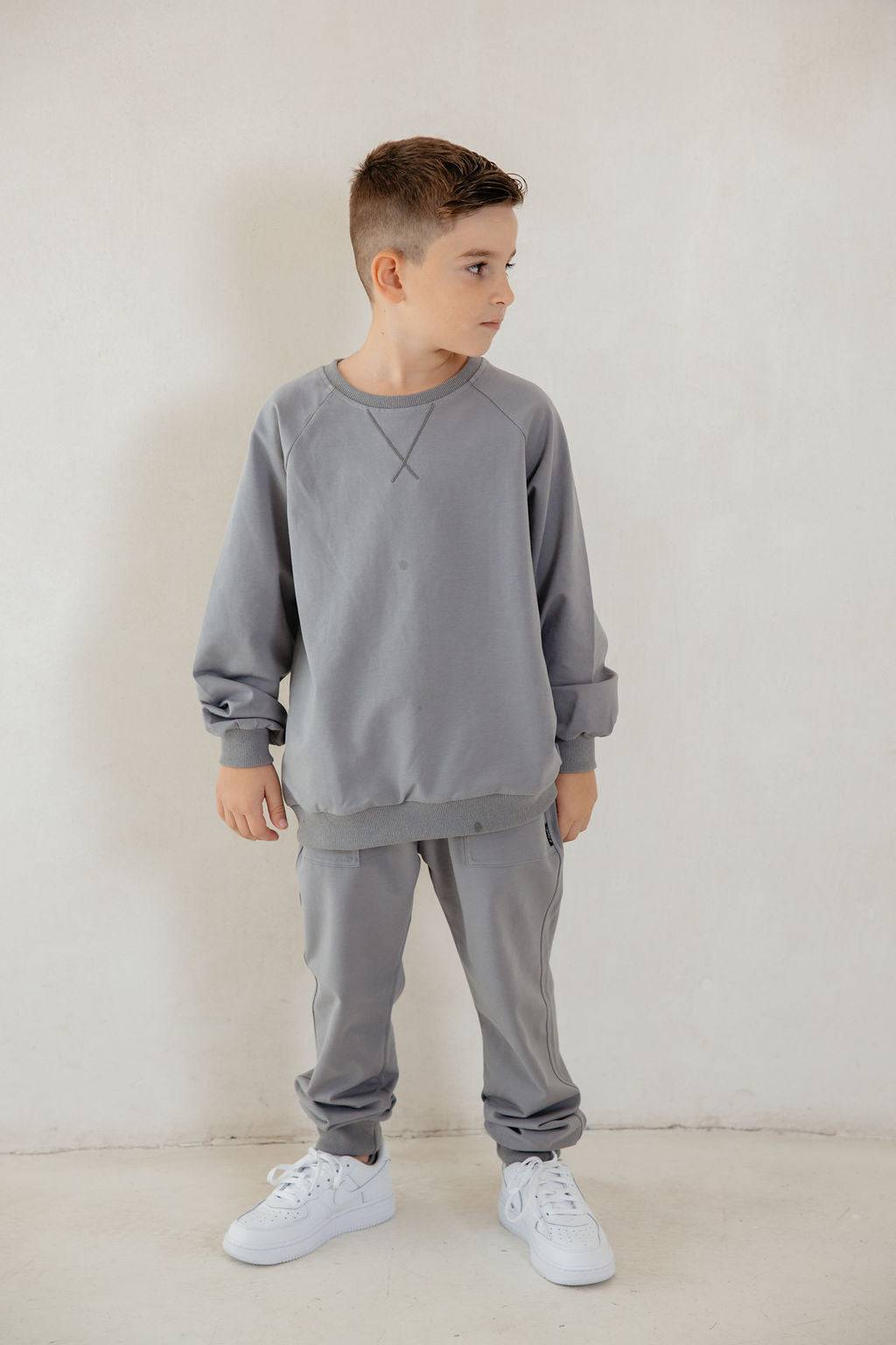 מכנס כיסים אפור - Hipster