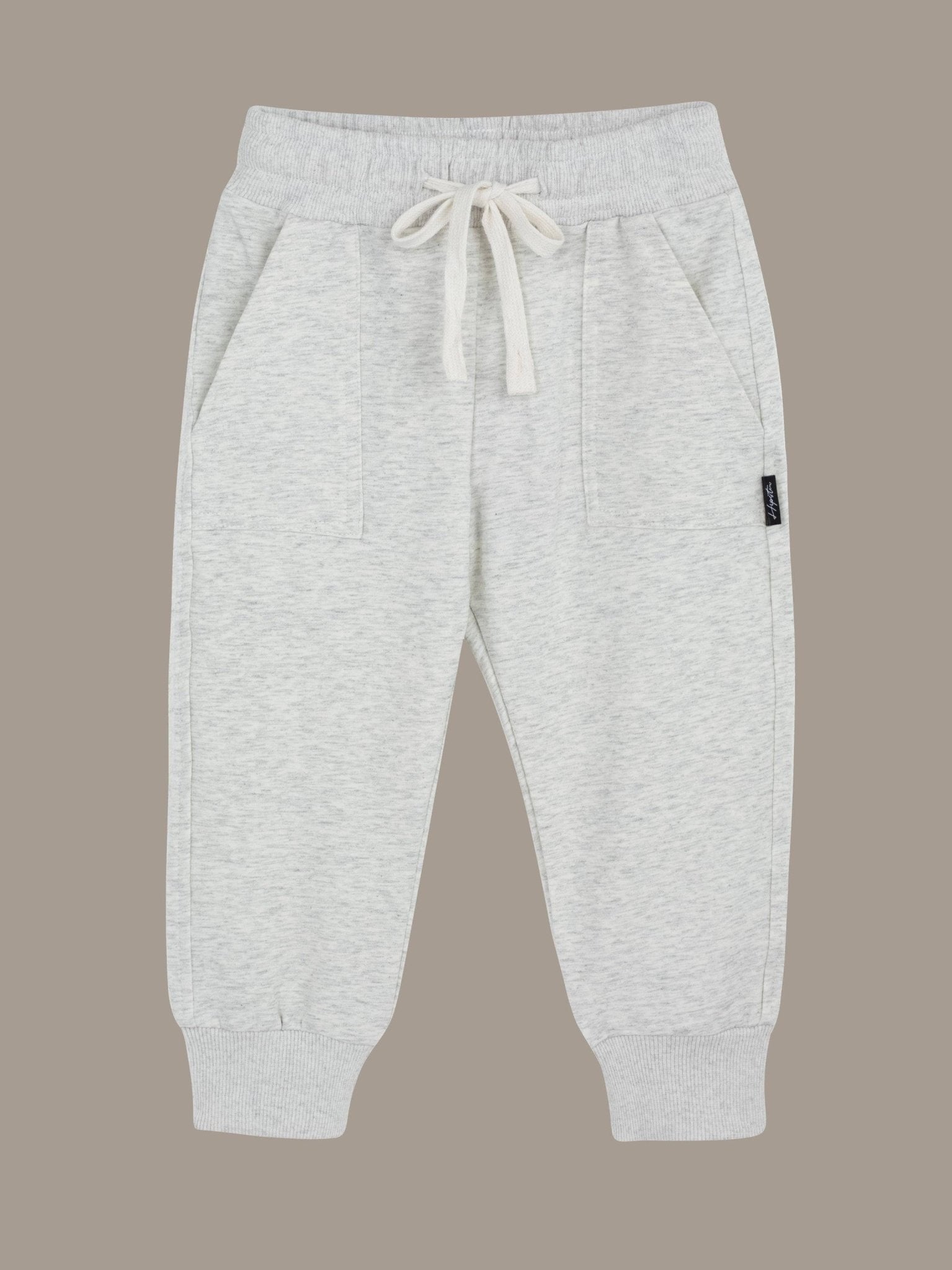 מכנס כיסים אפור מלאנז' - Hipster