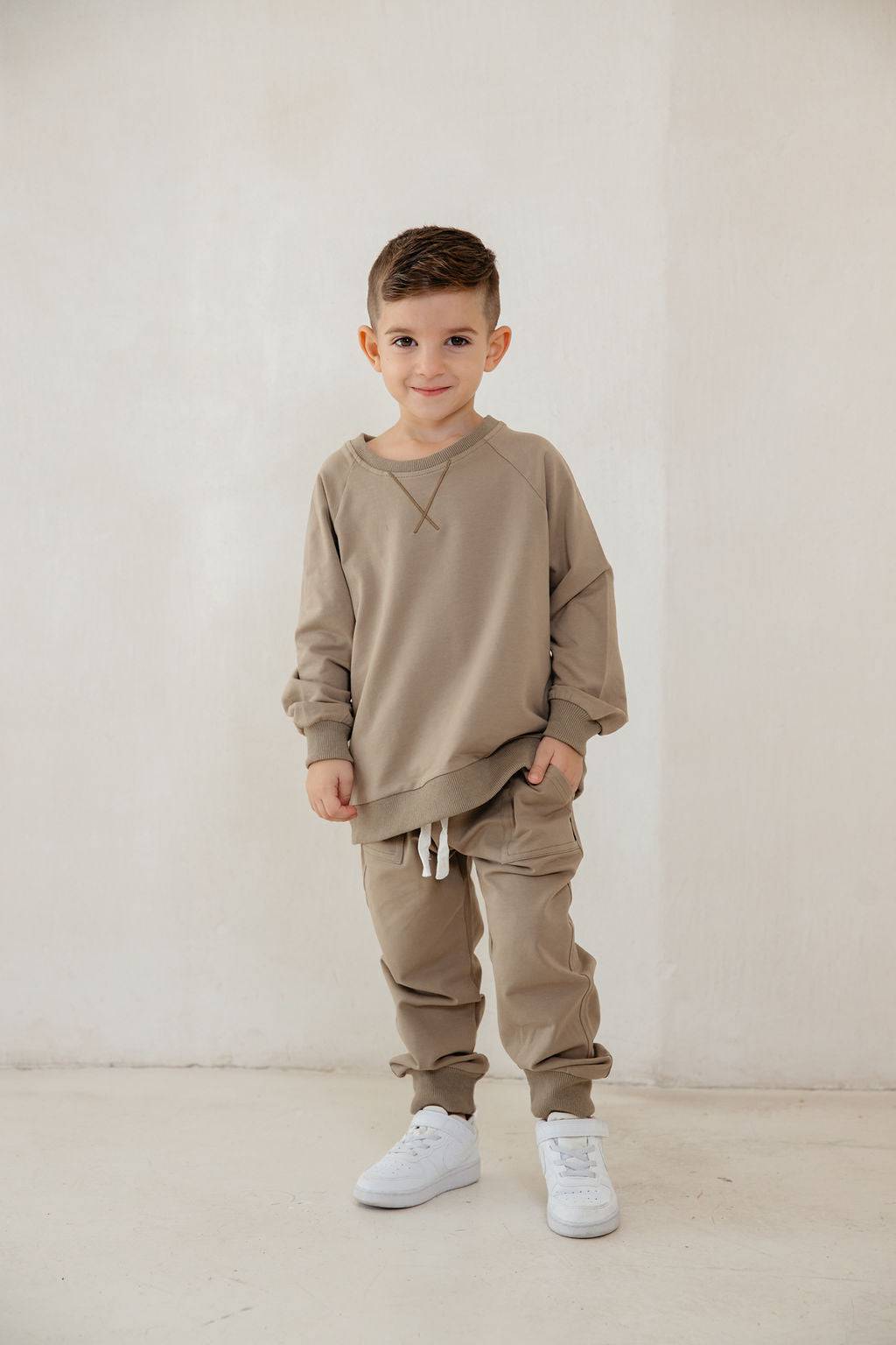 מכנס כיסים חום - Hipster